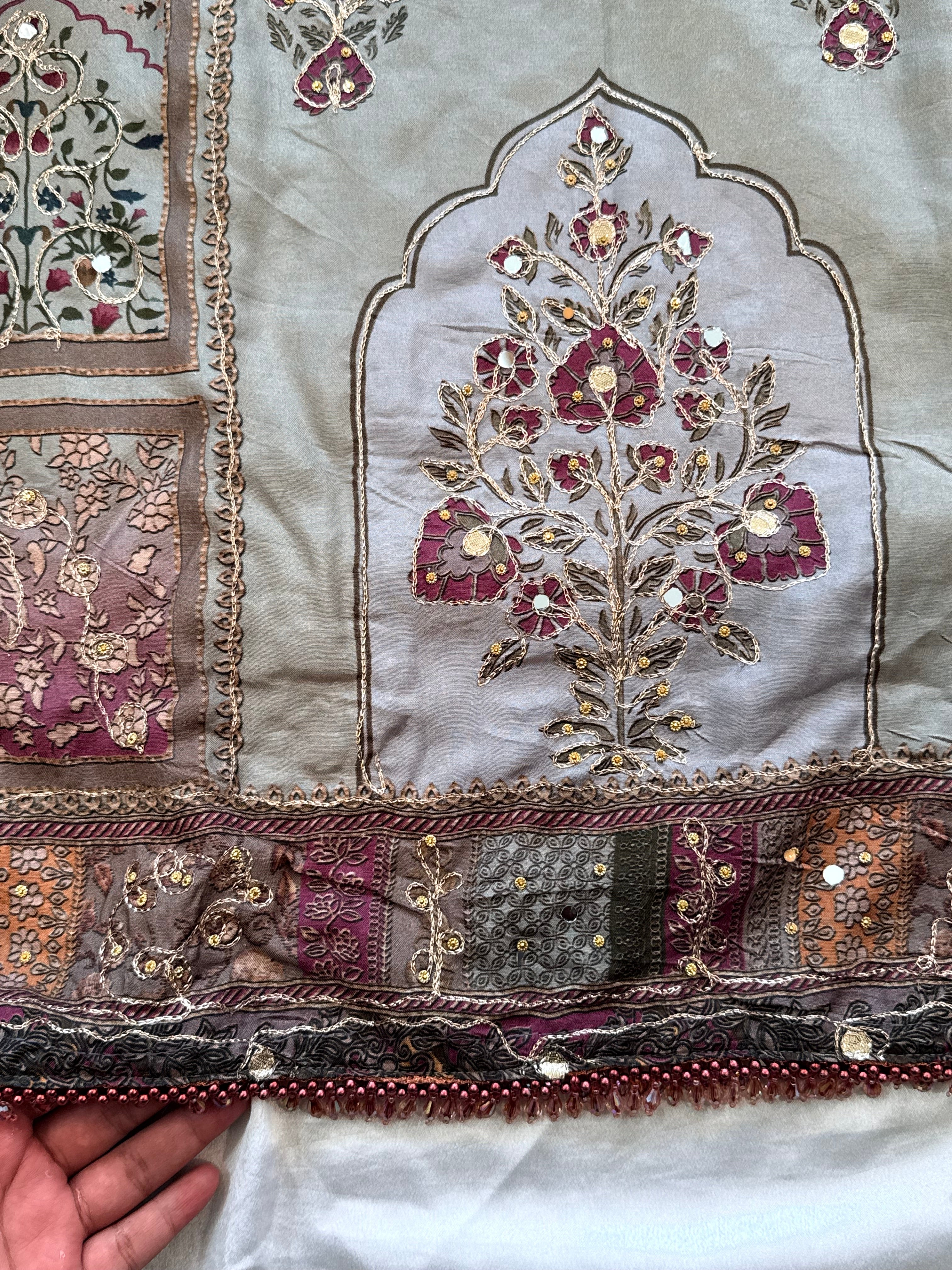 RAHI MUSLIN READYMADE SUIT 4