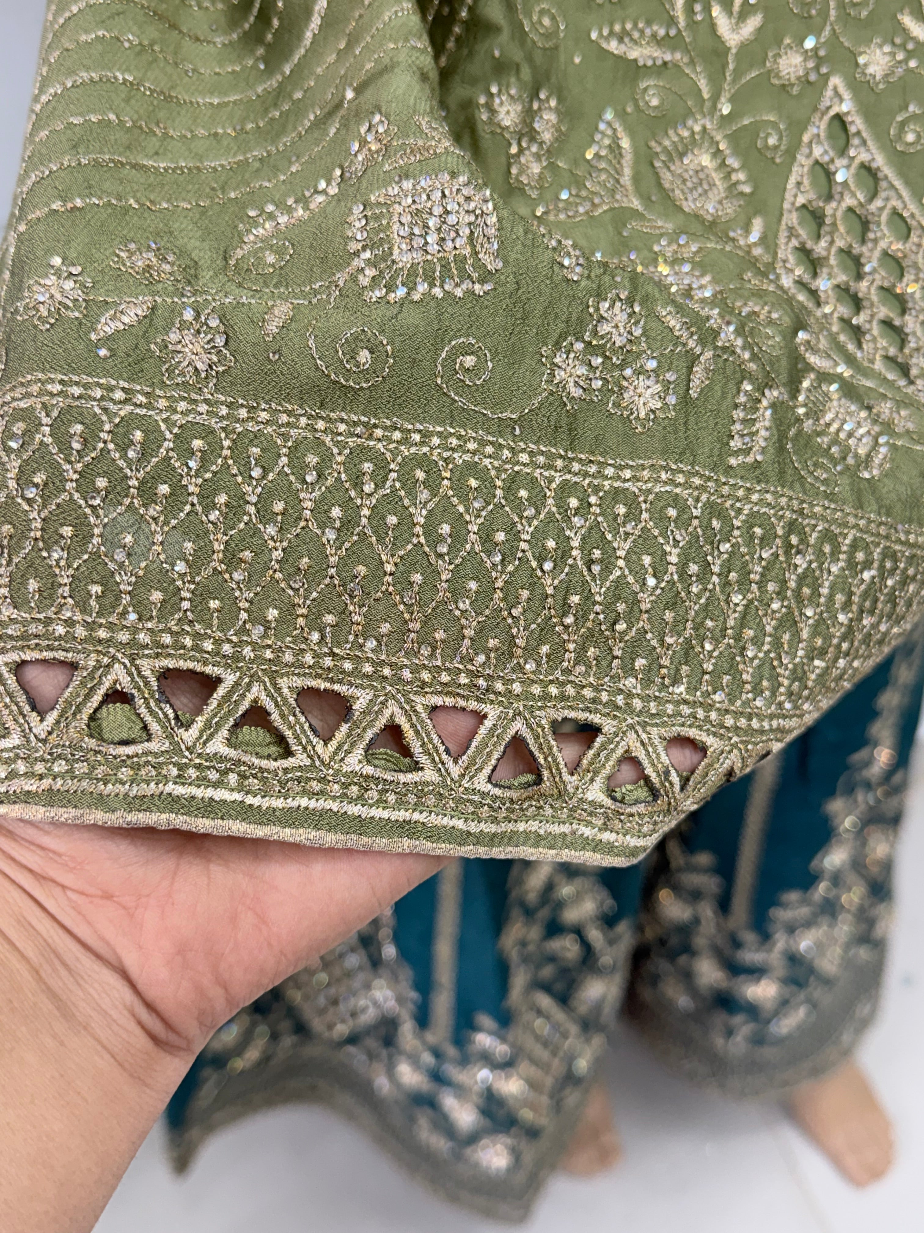 RUHEENA EMBROIDERY PLAZO SUIT 2