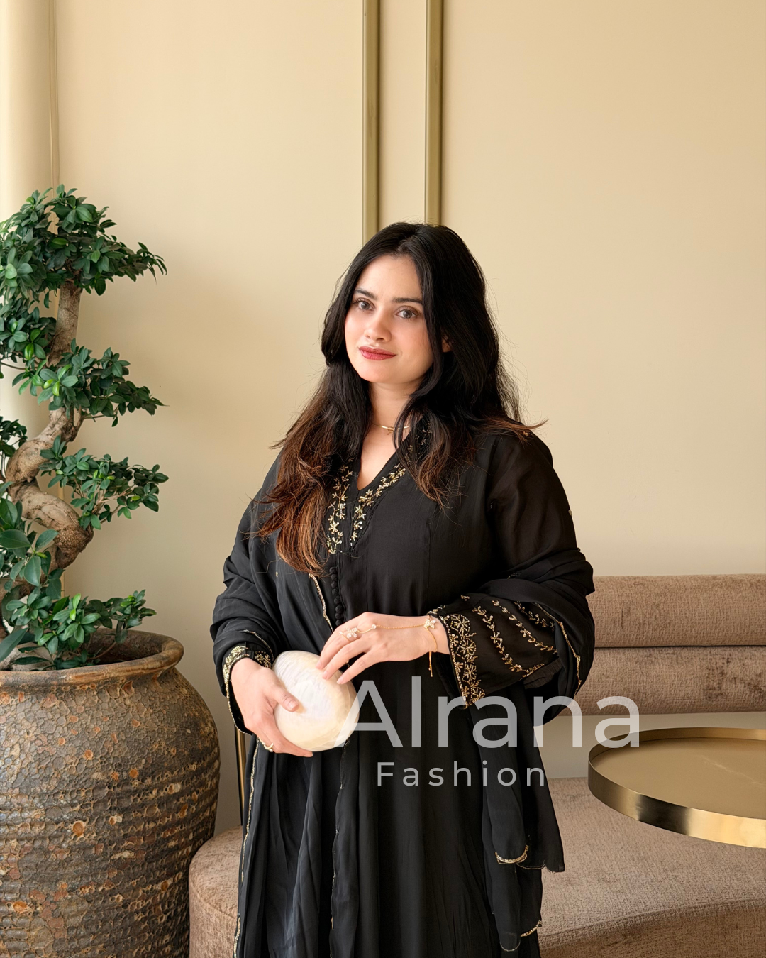 HARSHA MUL CHANDERI HANDWORK FROCK