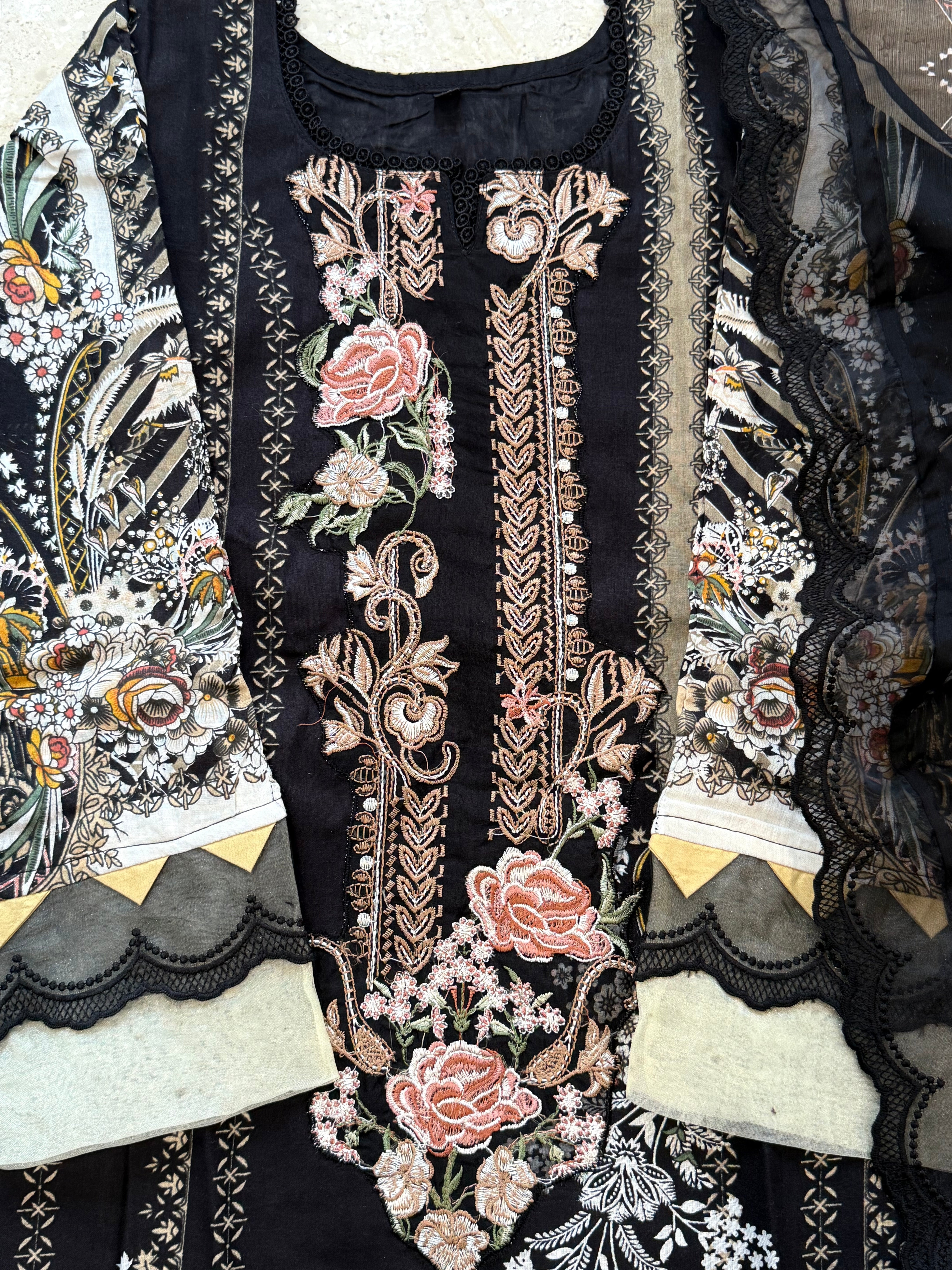 JADE PATCH READYMADE SUIT 3