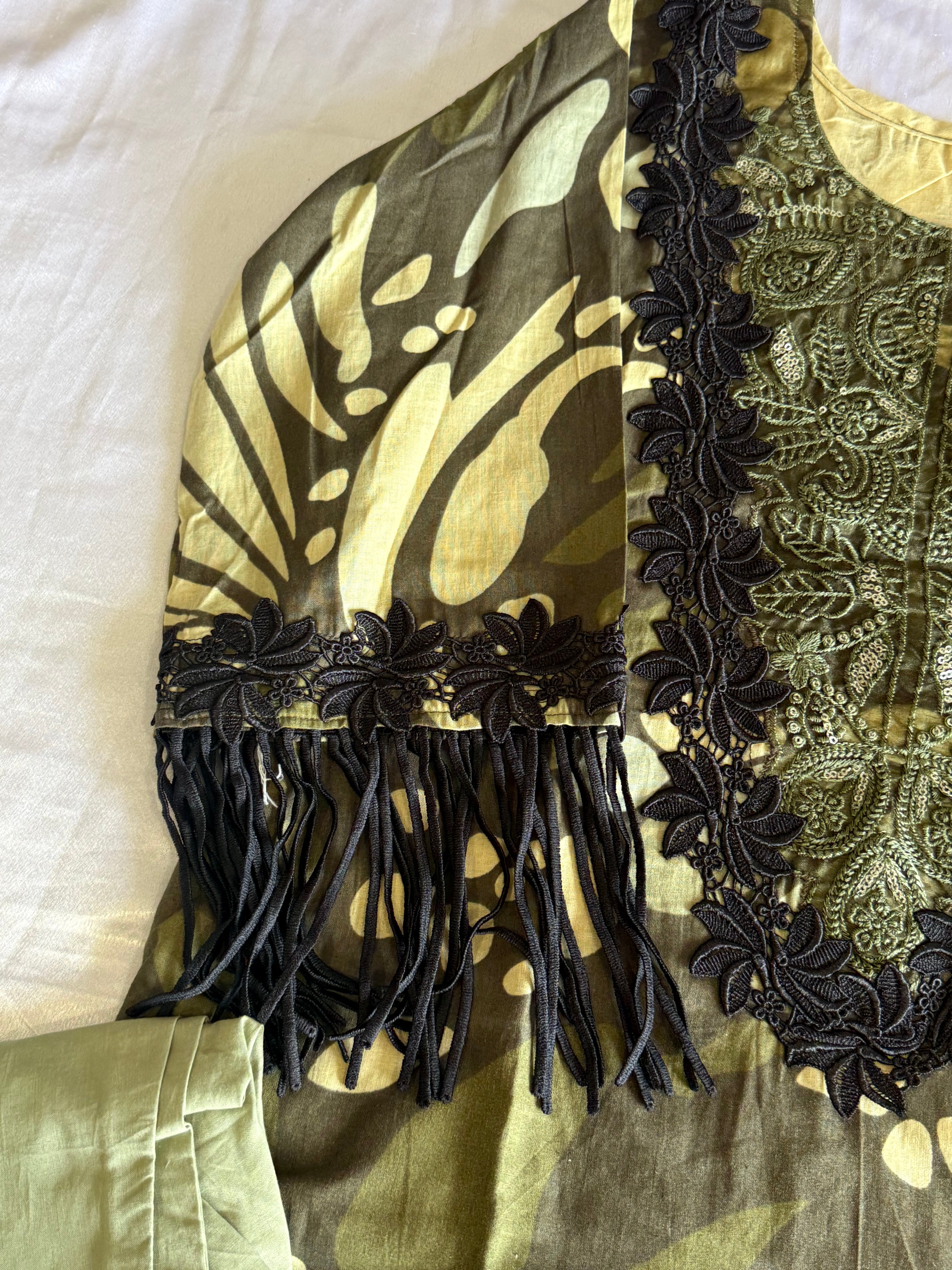 MARIA B COTTON PATCH READYMADE SUIT 6
