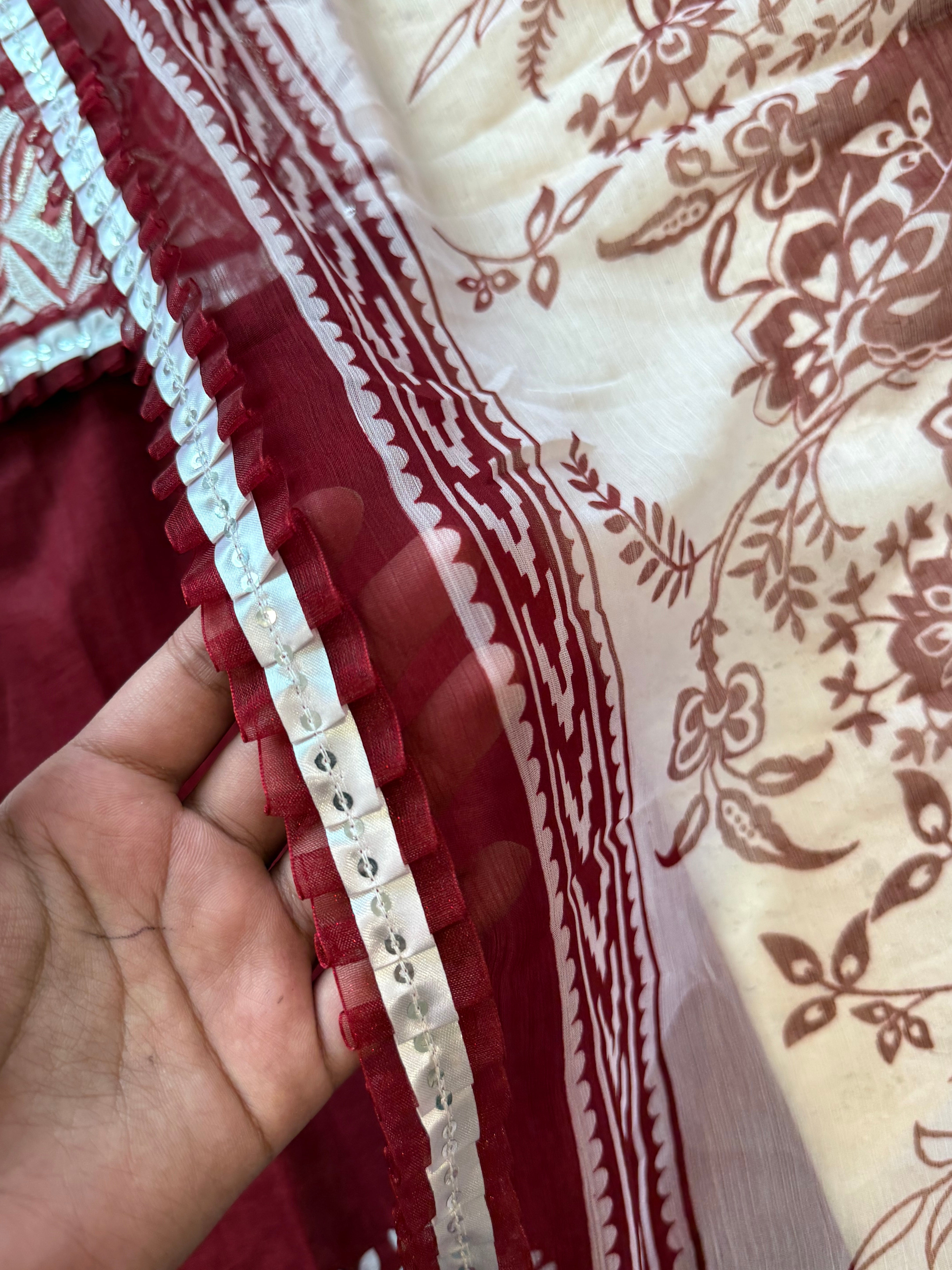 HARSHA RED READYMADE SUIT