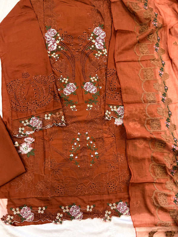 YUMNA COTTON EMBROIDERY SUIT 14