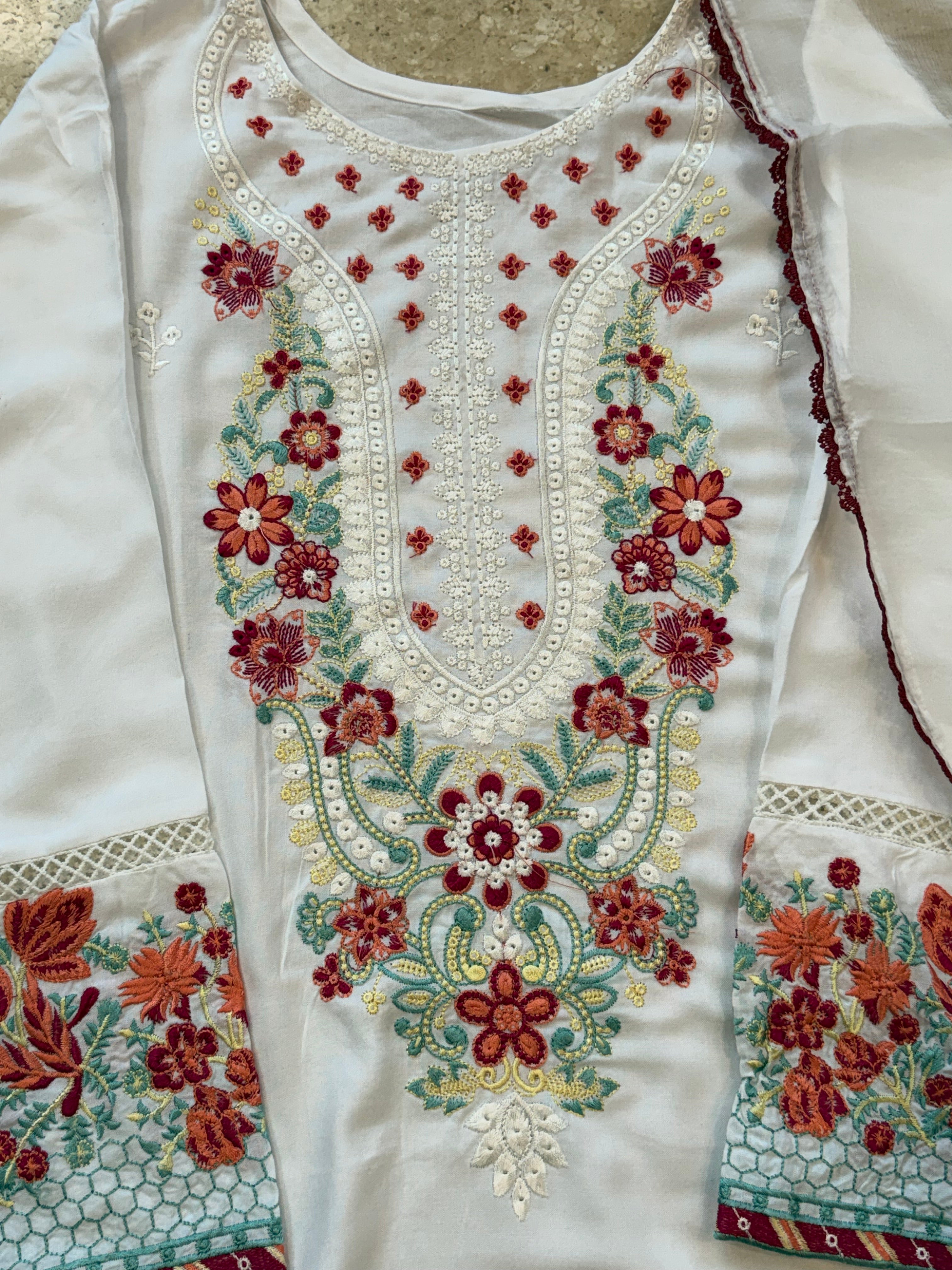 IMROZA RAYON EMBROIDERY SUIT 4