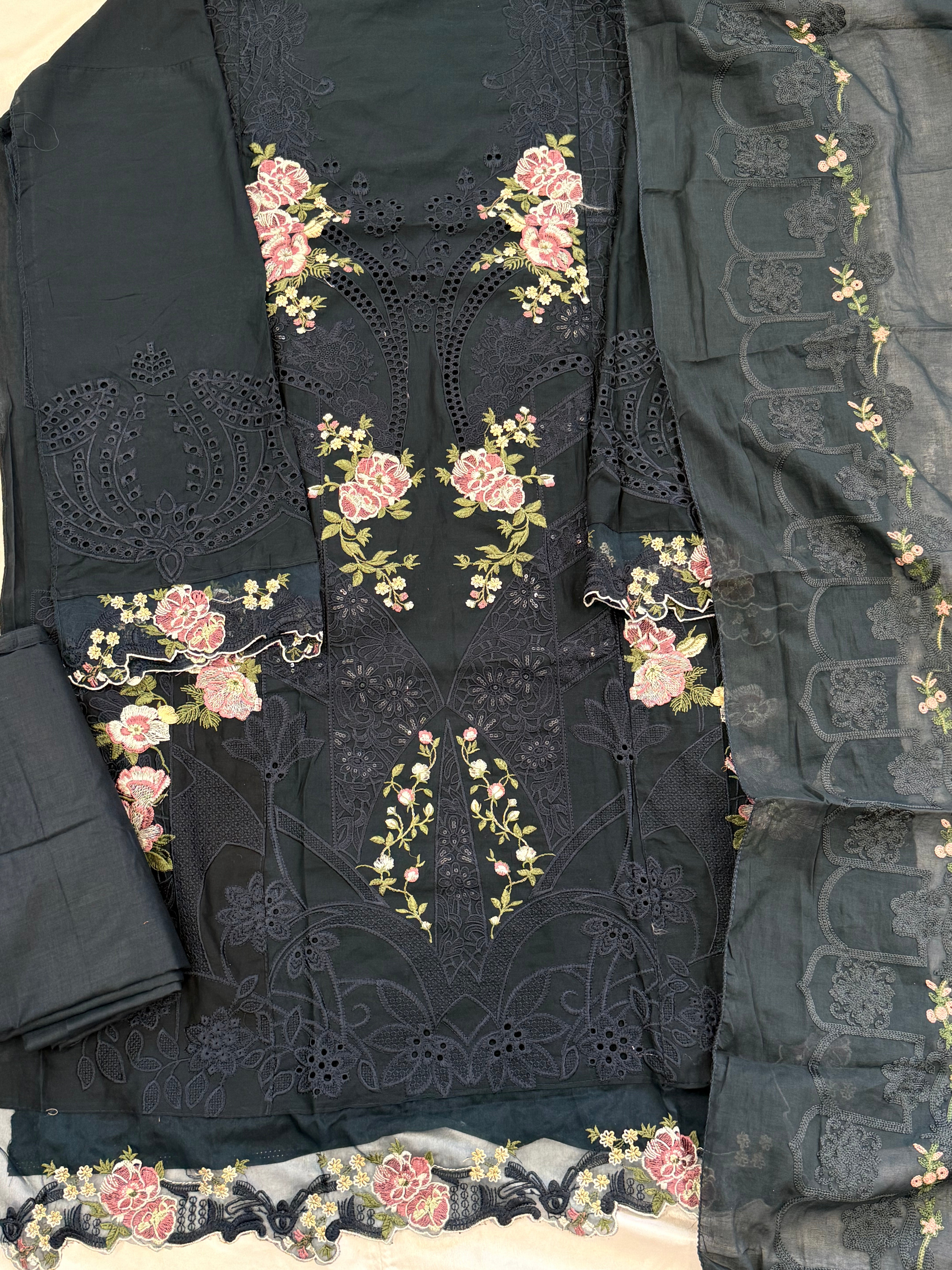 YUMNA COTTON EMBROIDERY SUIT 2 Q