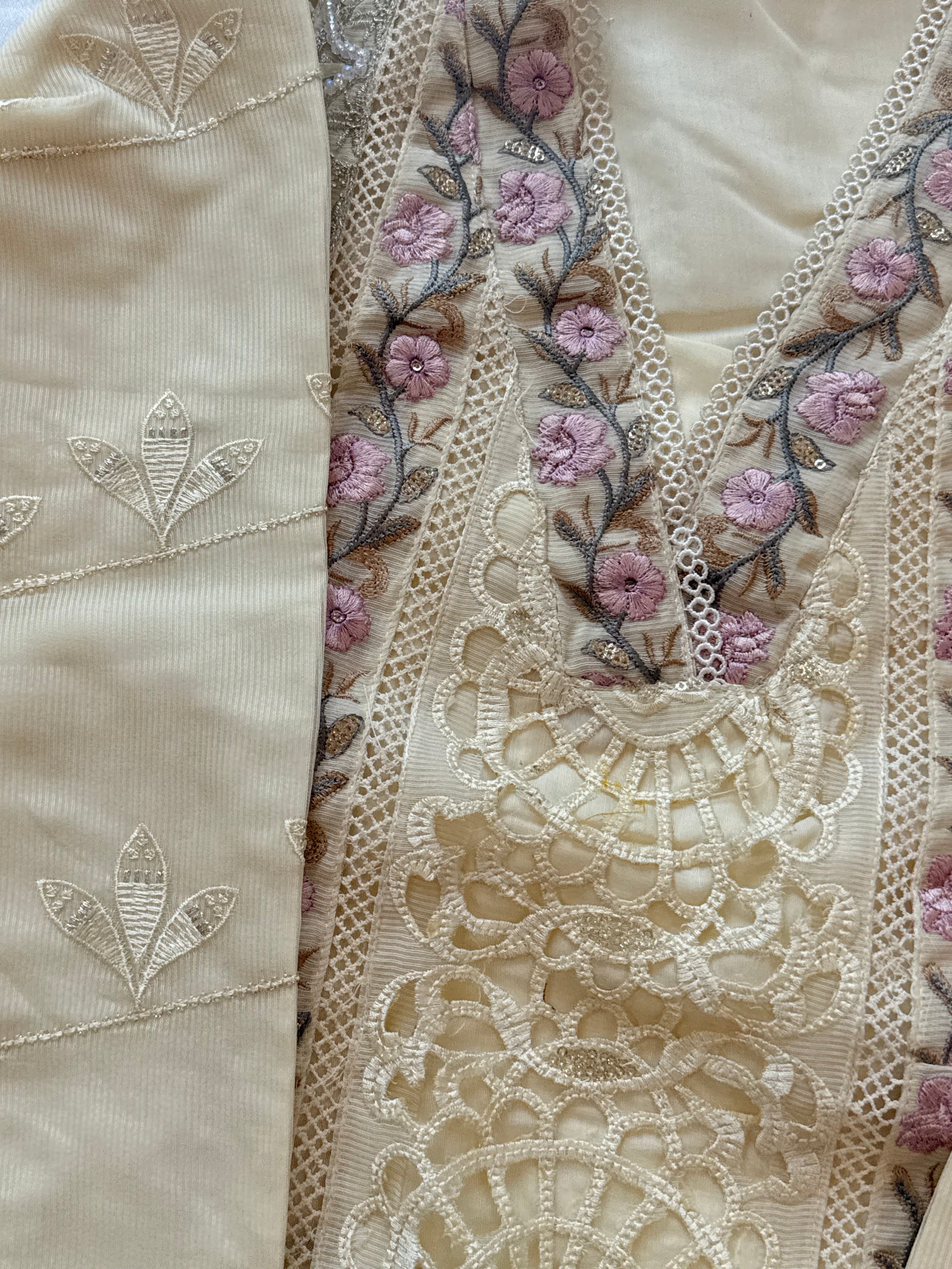 RUHI ORGANZA READYMADE SUIT 5 Q