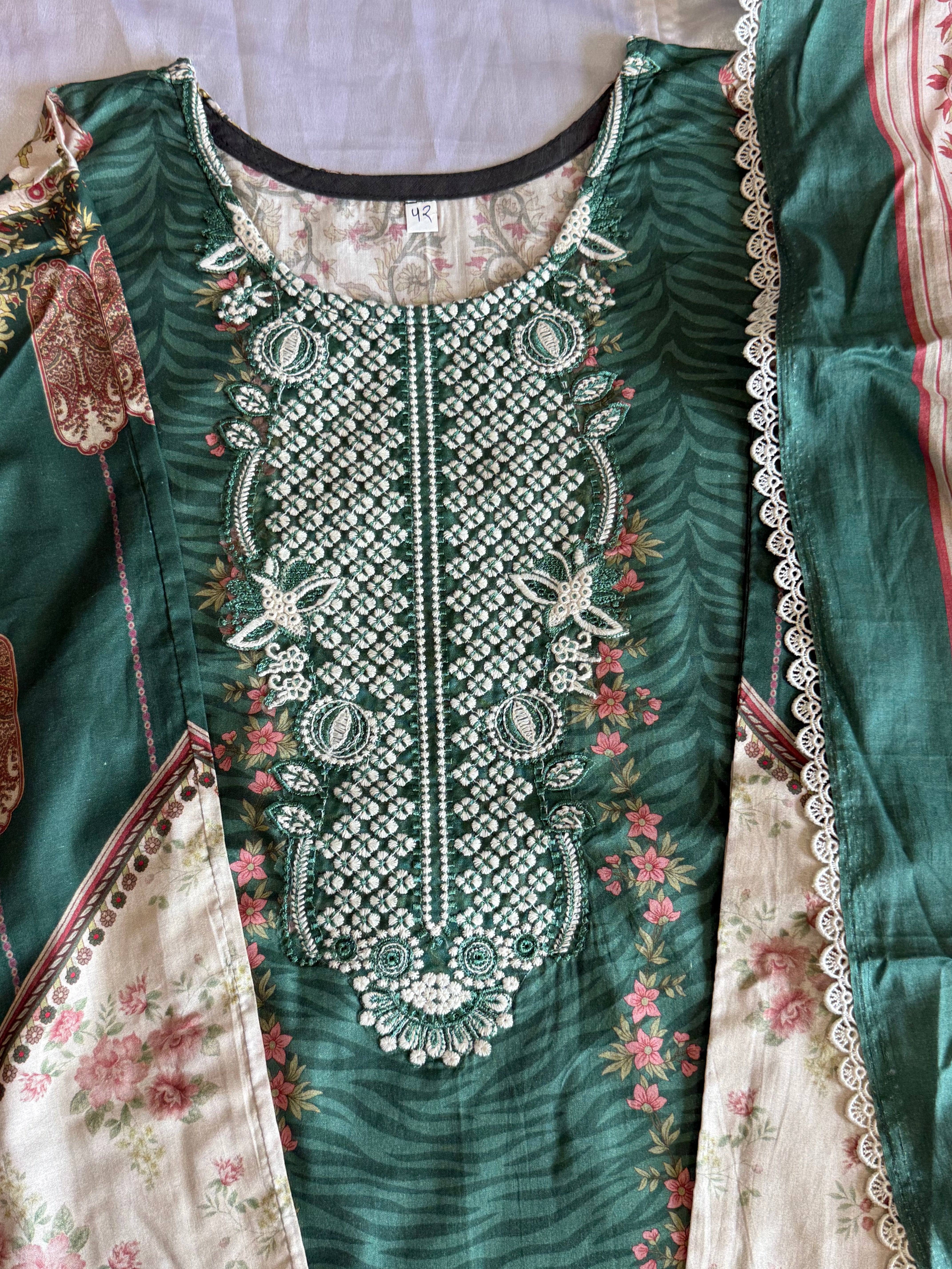 KHYBER LAWN READYMADE EMBROIDERED SUIT 1