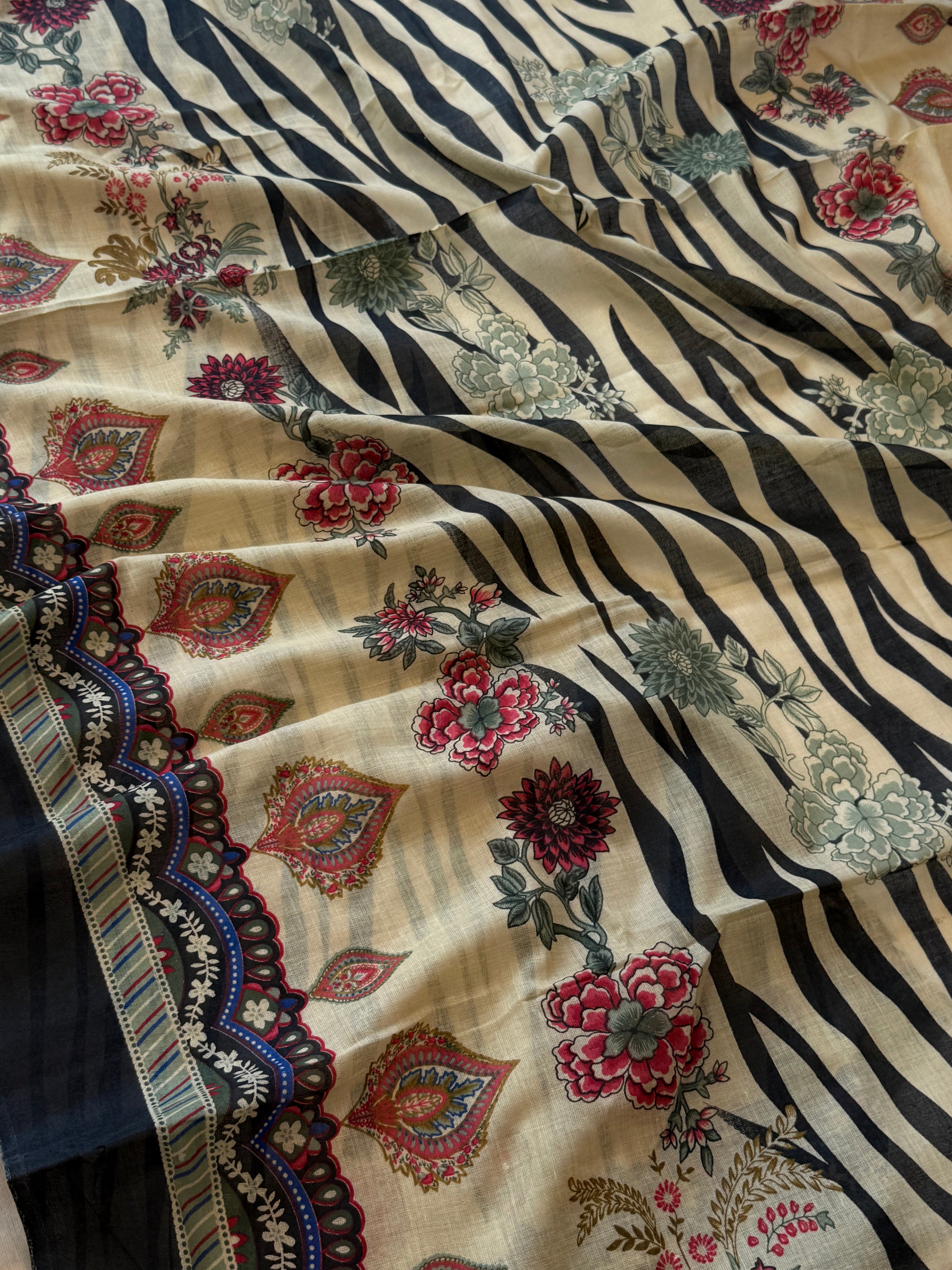 ROZANA PURE COTTON SUIT 50