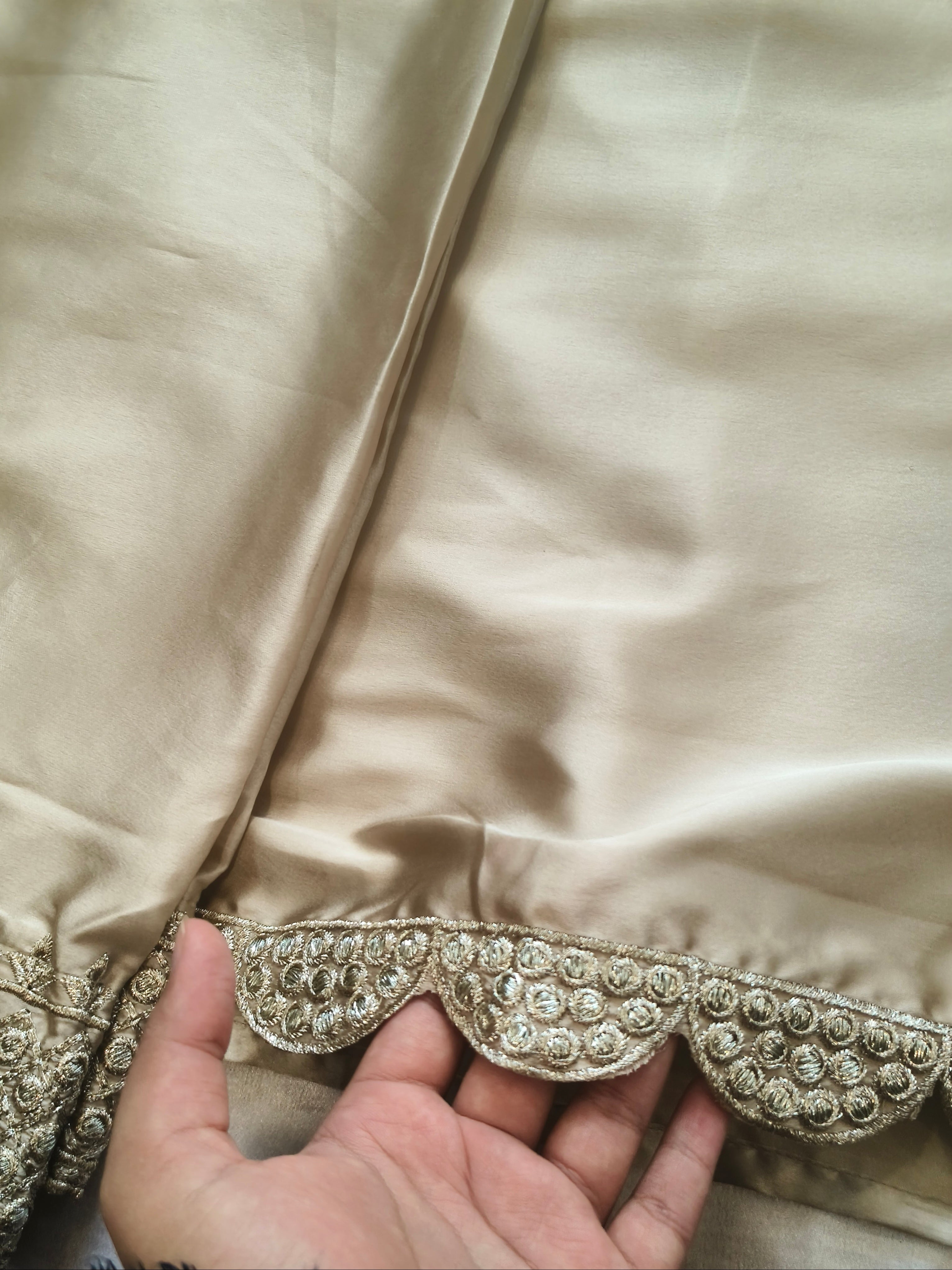 SATIN FARSHI SHALWAR SUIT 3 Q