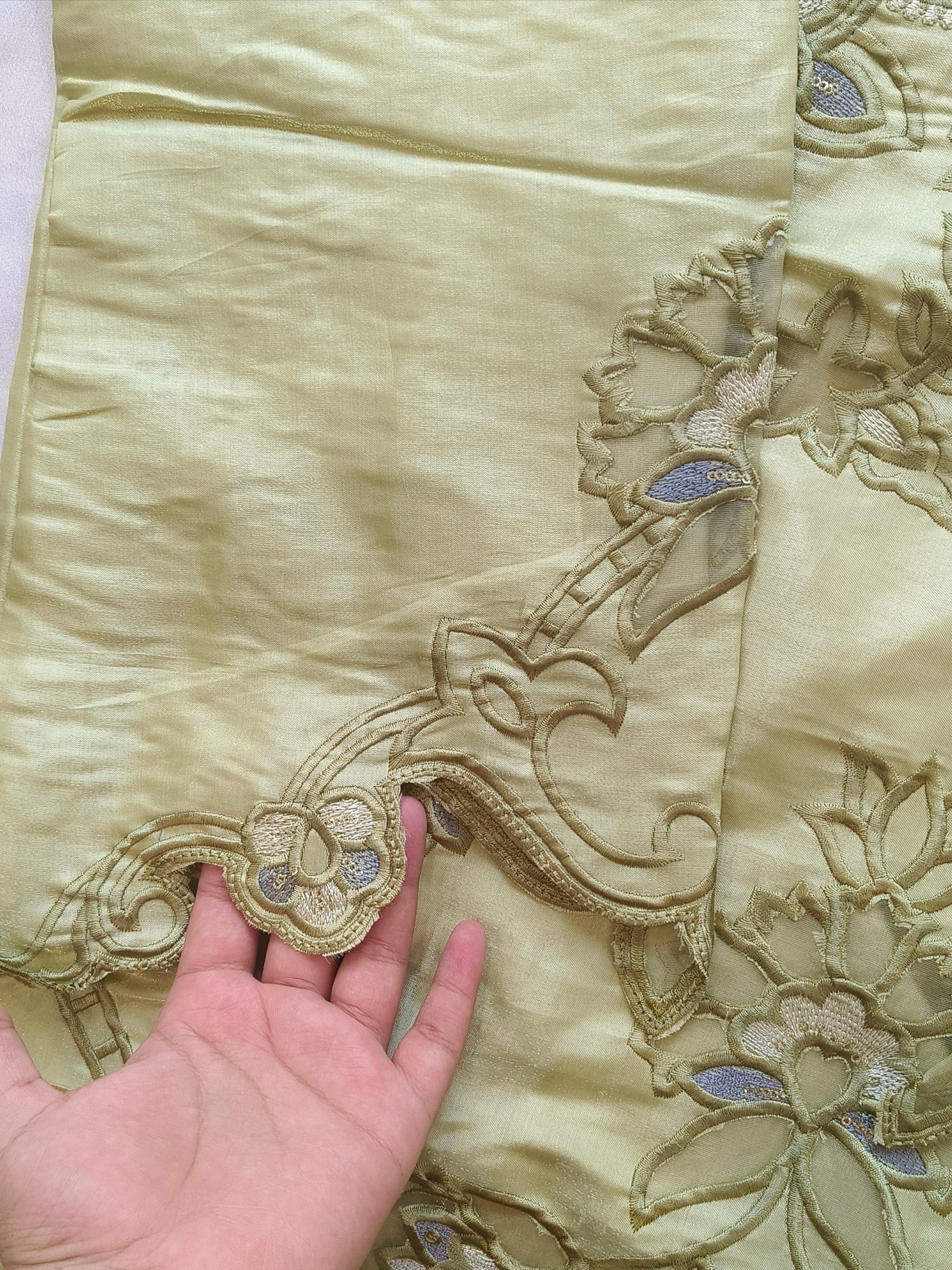 SATIN FARSHI SHALWAR SUIT 4 Q