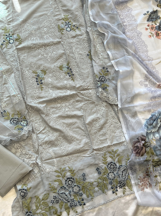 MARIA B COTTON EMBROIDERY PATCH SUIT 5