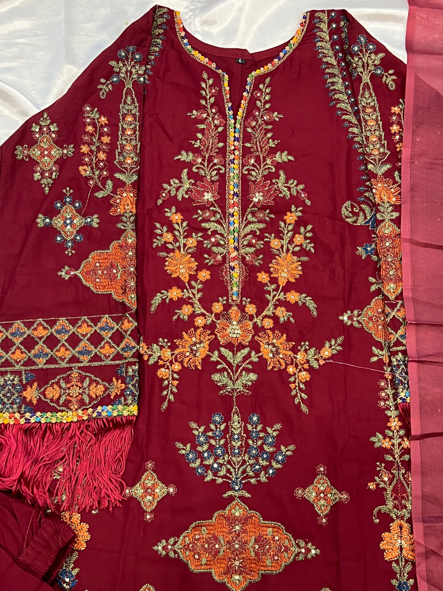 DUREFISHAN RAYON READYMADE SUIT Q