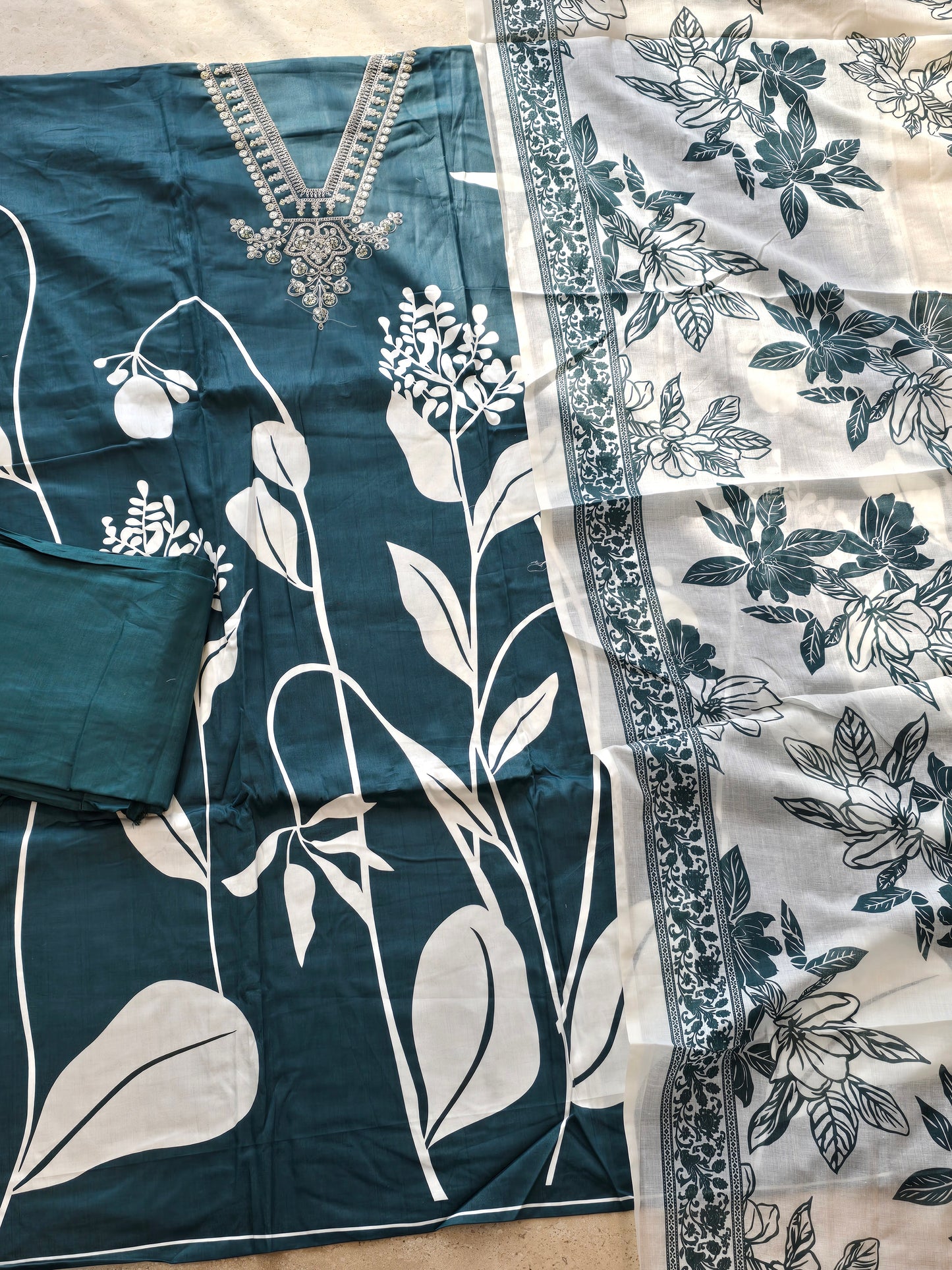 ROZANA PURE COTTON SUIT 14