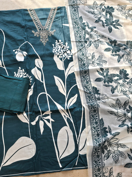 ROZANA PURE COTTON SUIT 14