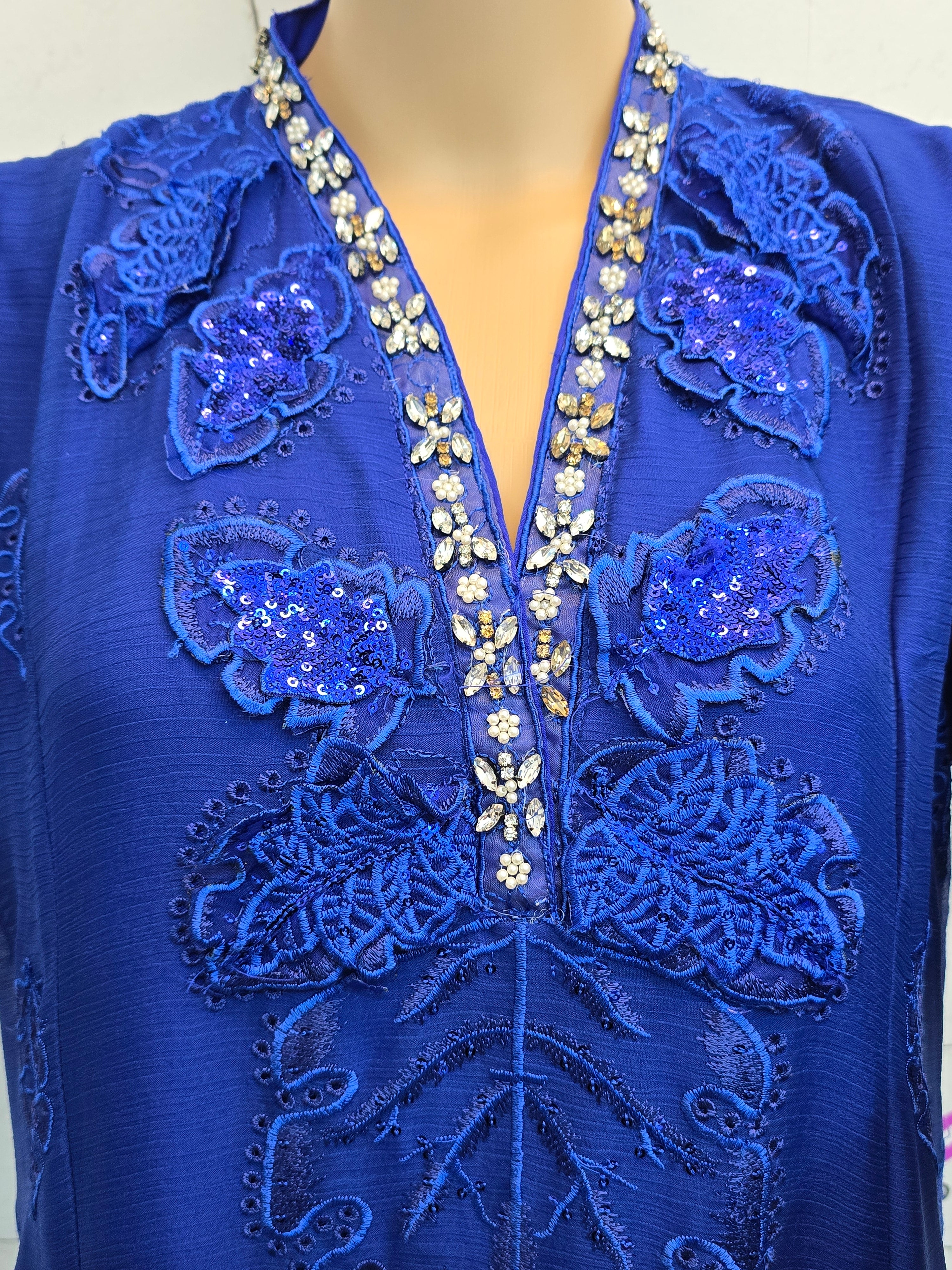 NOOR -E-CHIFFON READYMADE SUIT Q 6001