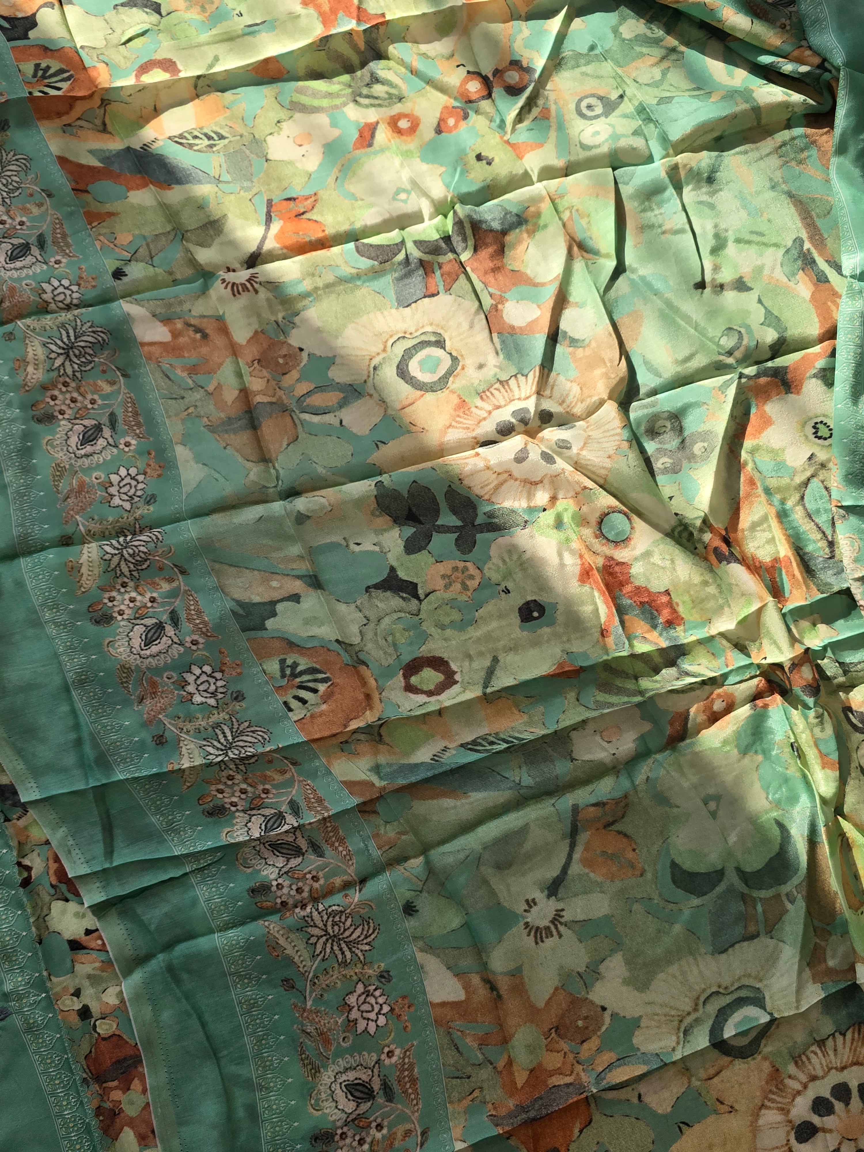 AARANYA 1 LAWN READYMADE SUIT 5 Q