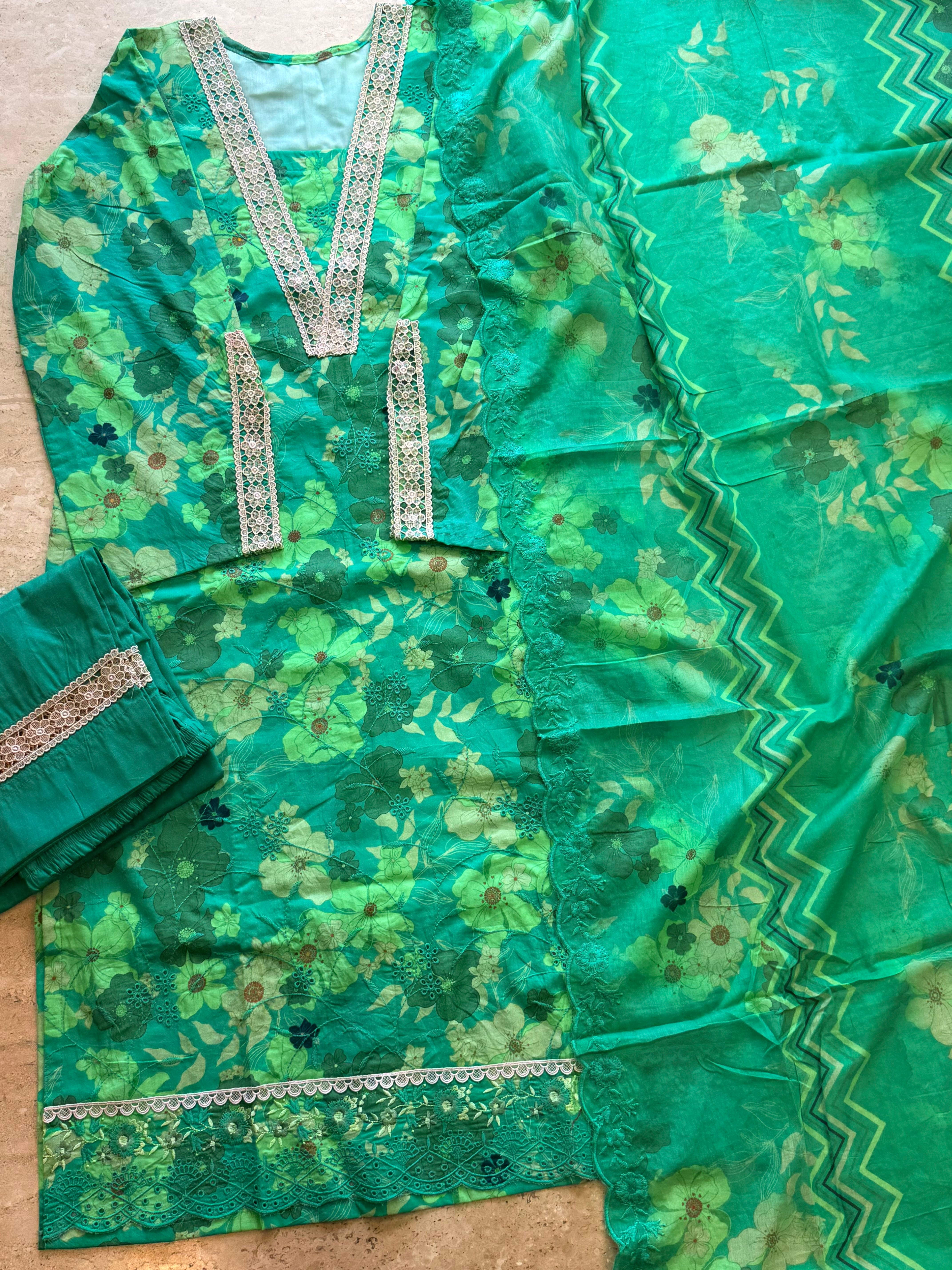 IZNIK COTTON READYMADE SUIT 3