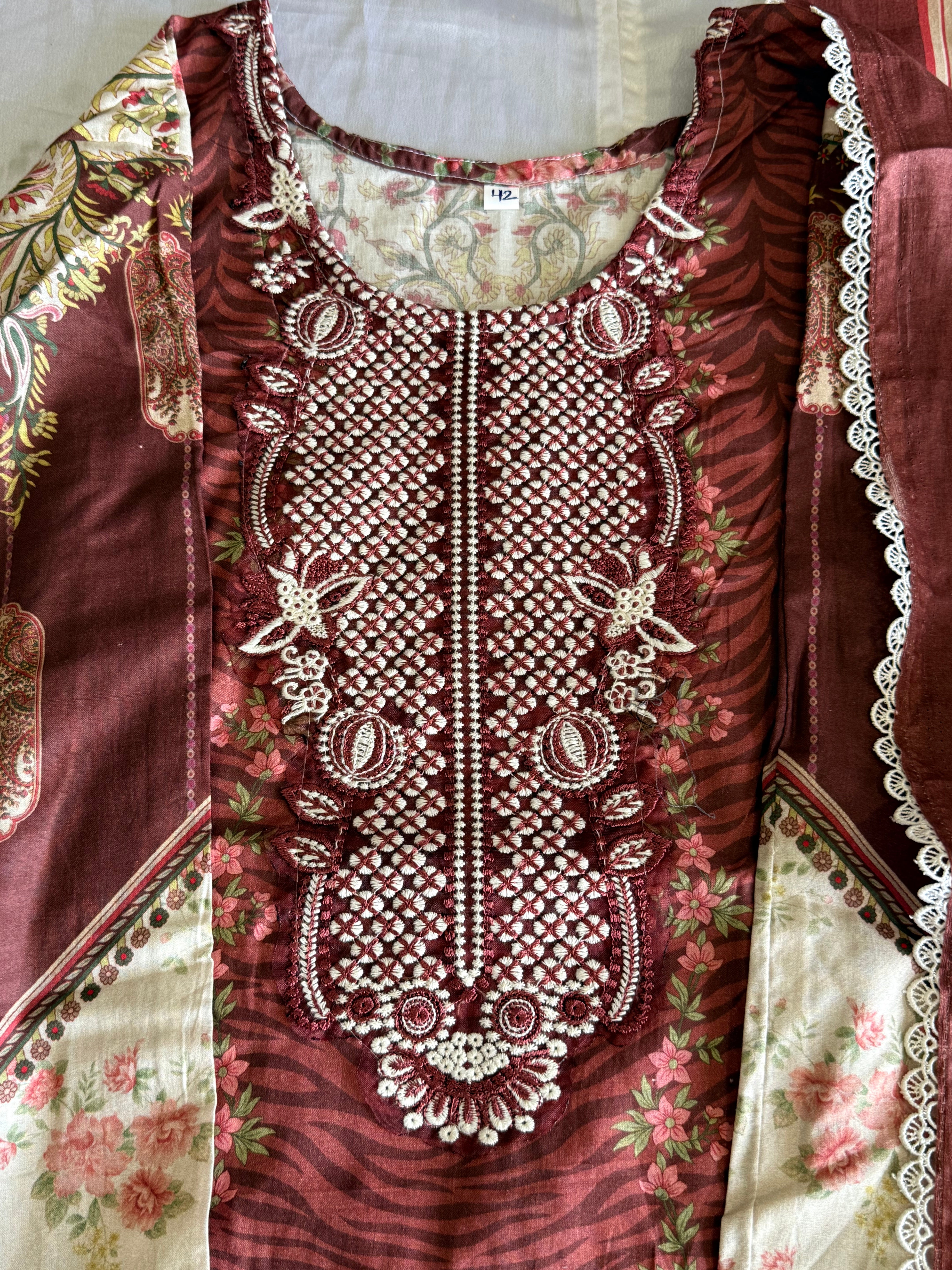 KHYBER LAWN READYMADE EMBROIDERED SUIT 2