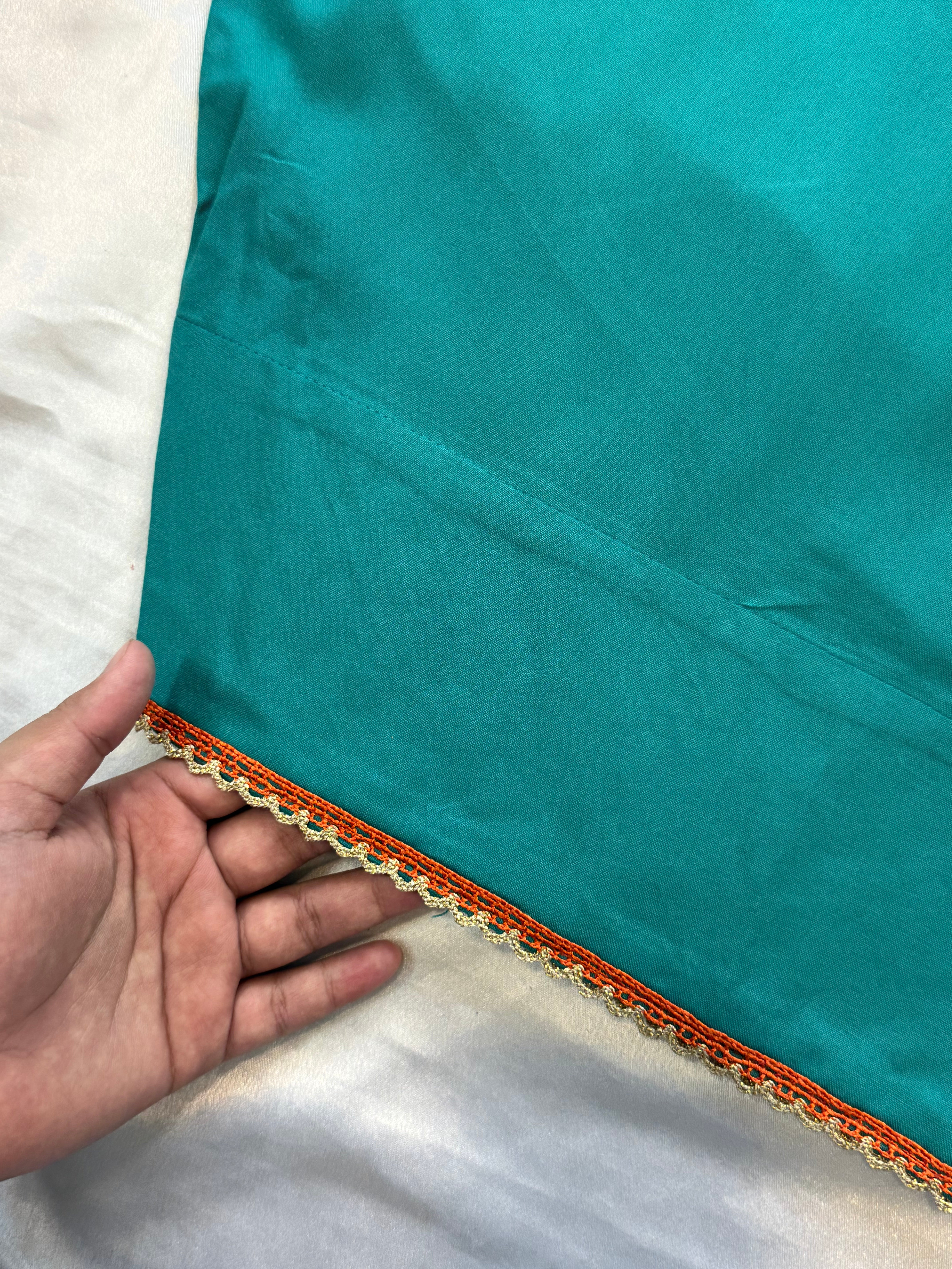 JAZMINE COTTON PATCH FARSHI SHALWAR SUIT