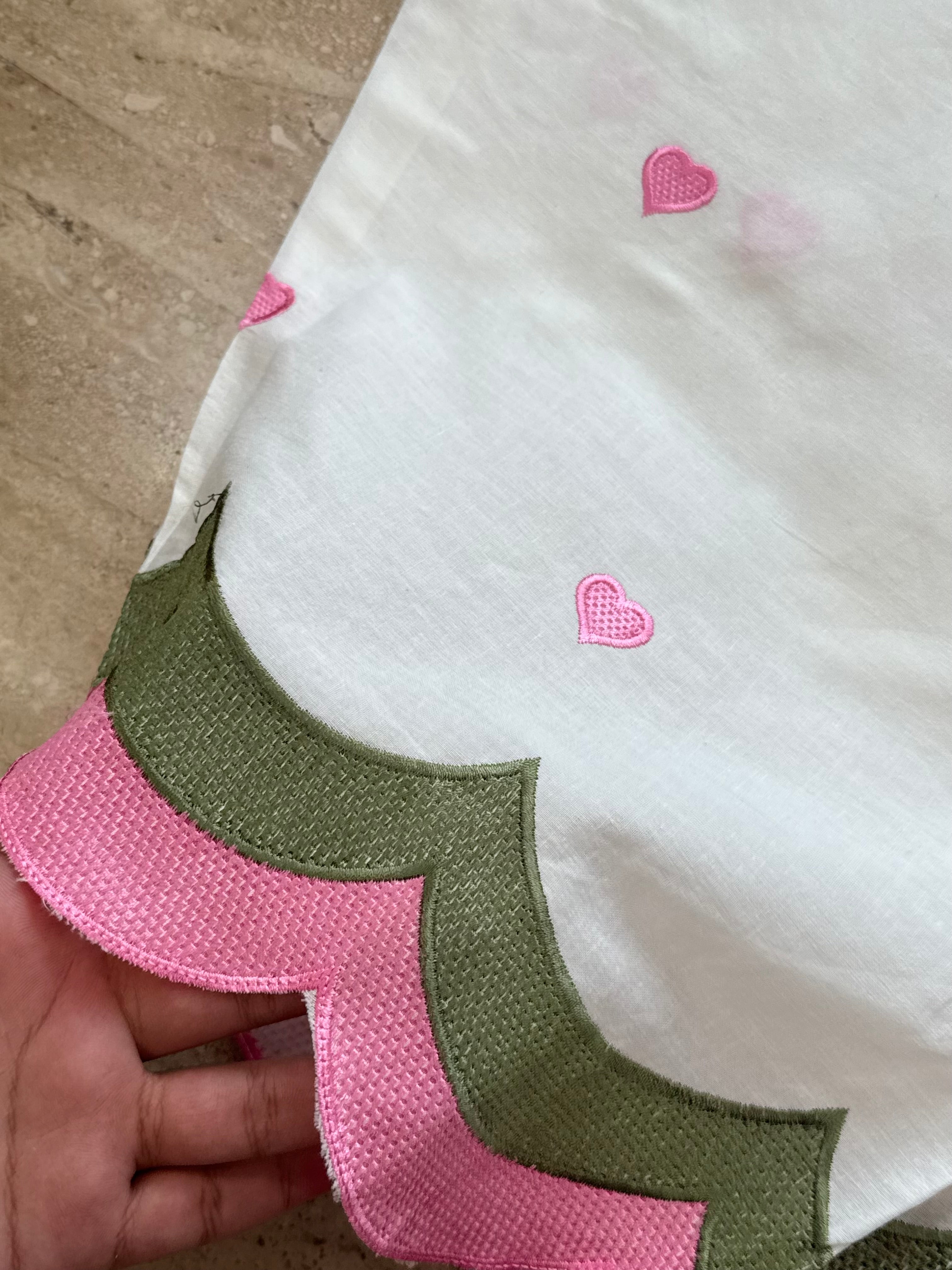 SWEETHEART LAWN EMBROIDERY SUIT
