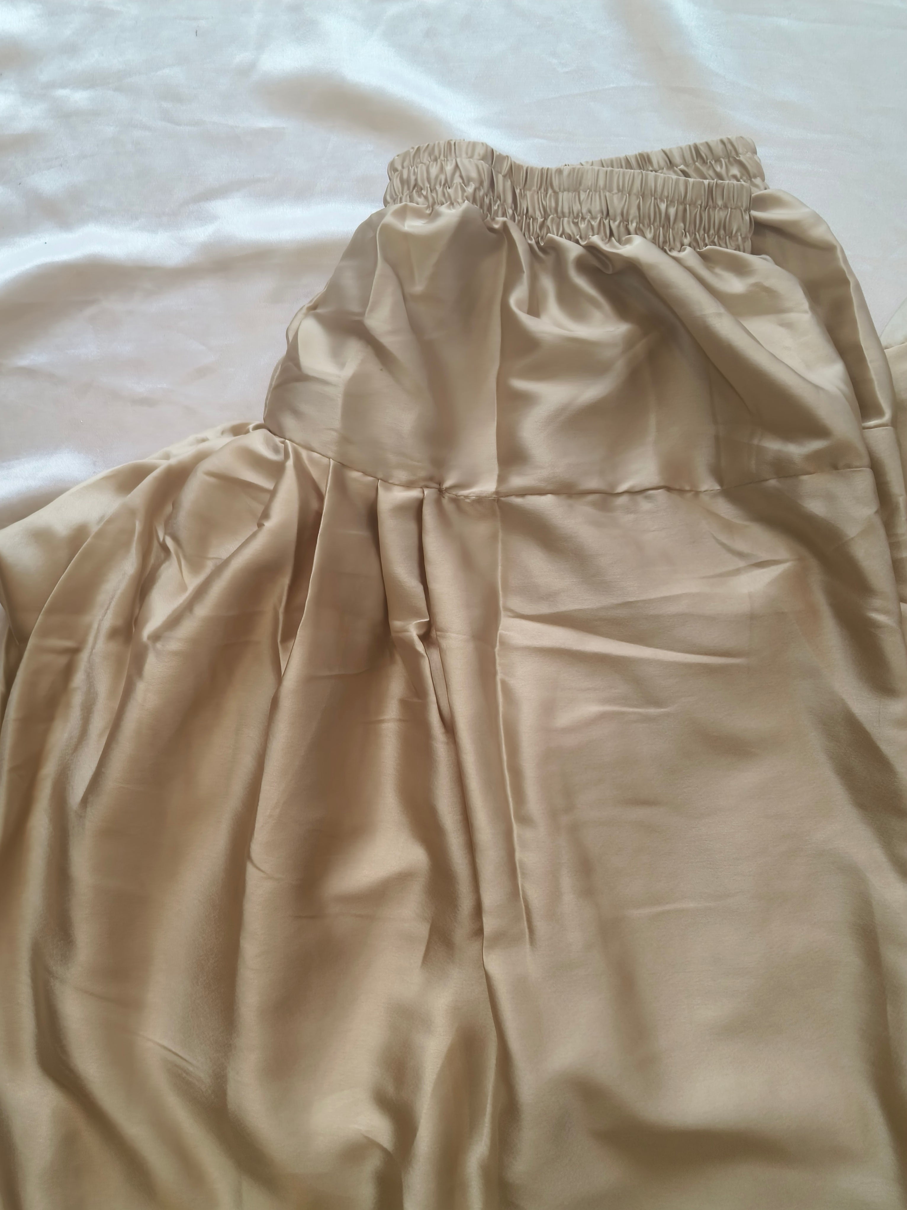 SATIN FARSHI SHALWAR SUIT 3 Q