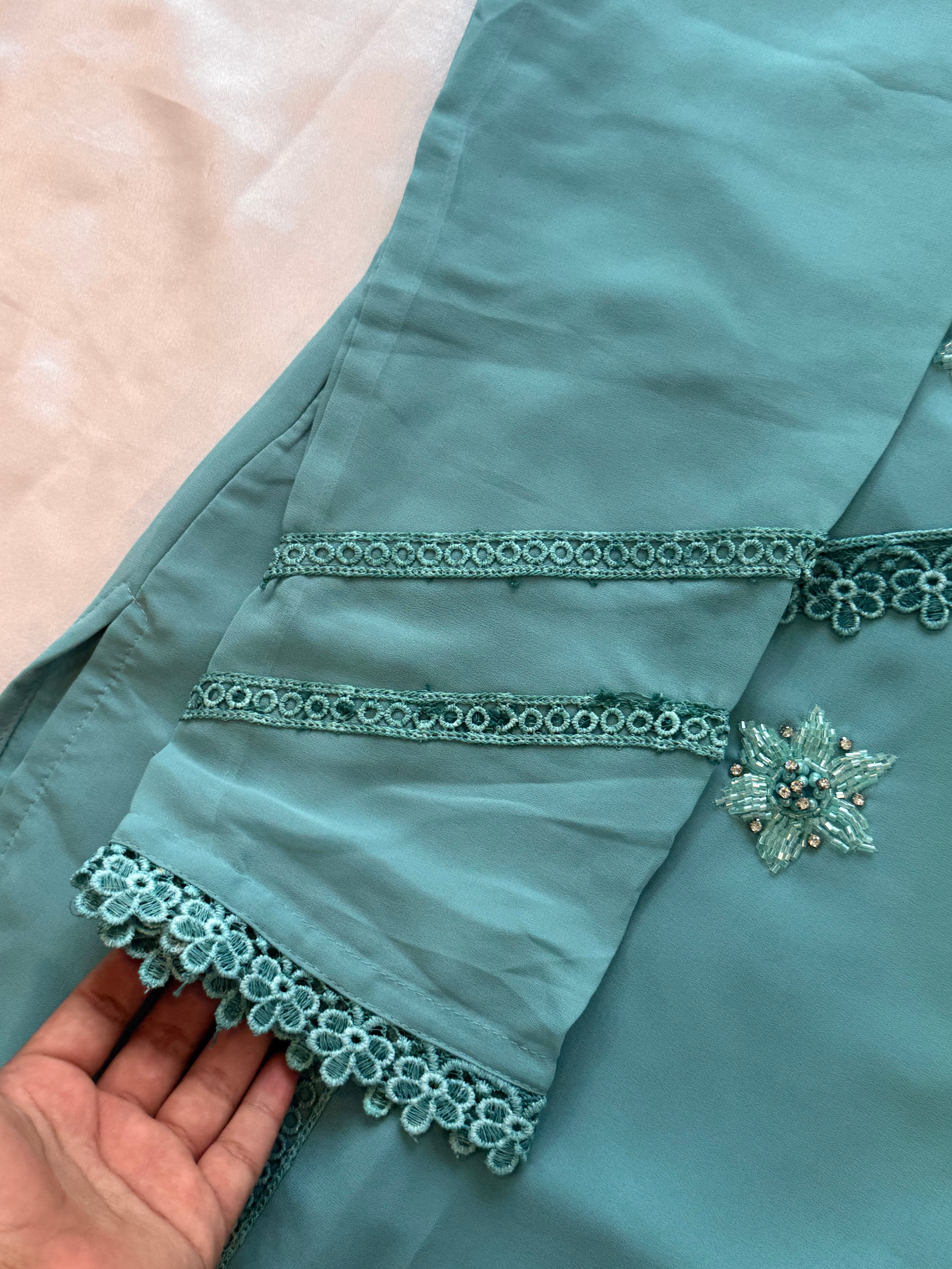 GEORGETTE CO-ORD SET READYMADE Q