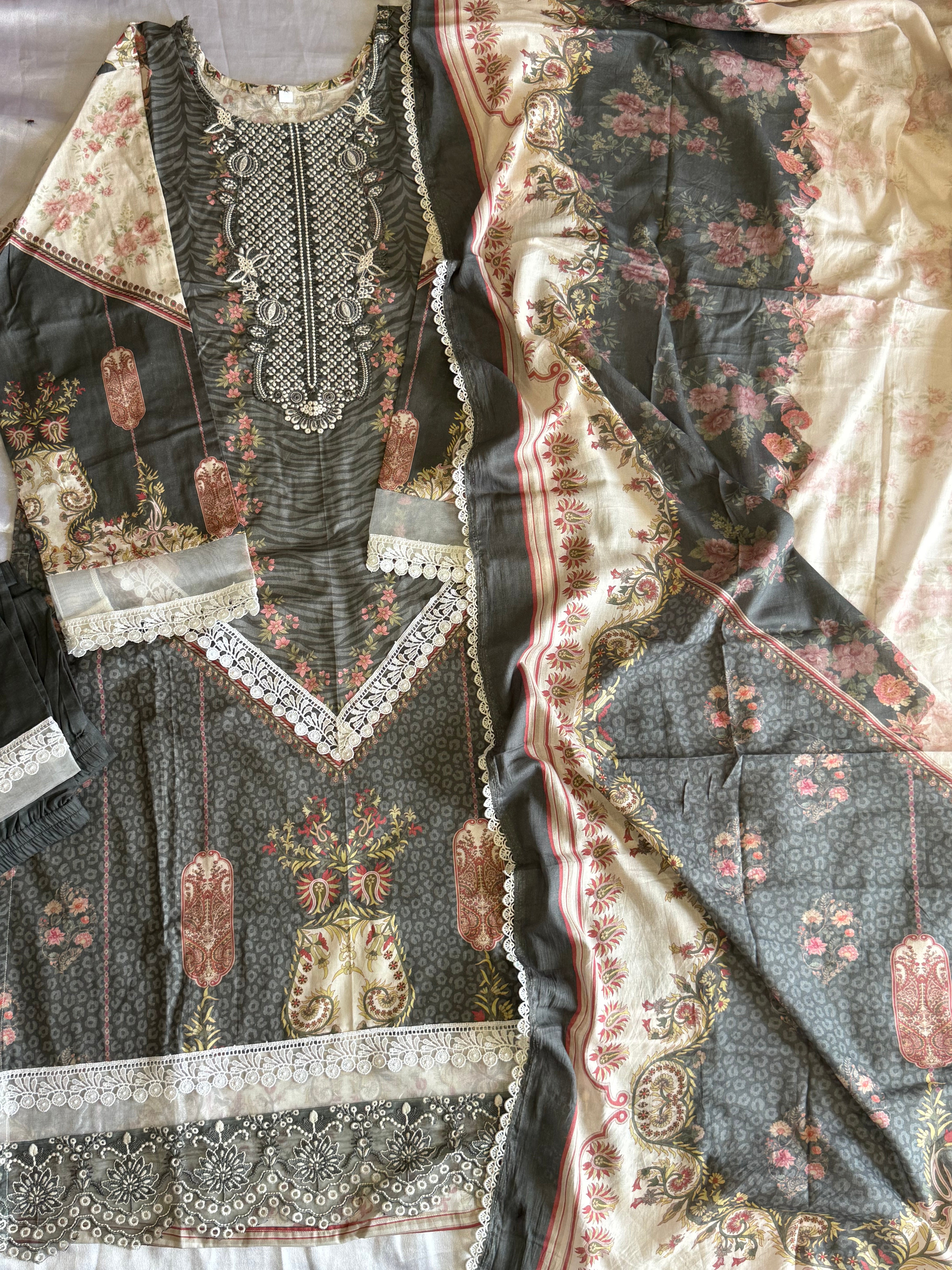 KHYBER LAWN READYMADE EMBROIDERED SUIT 3