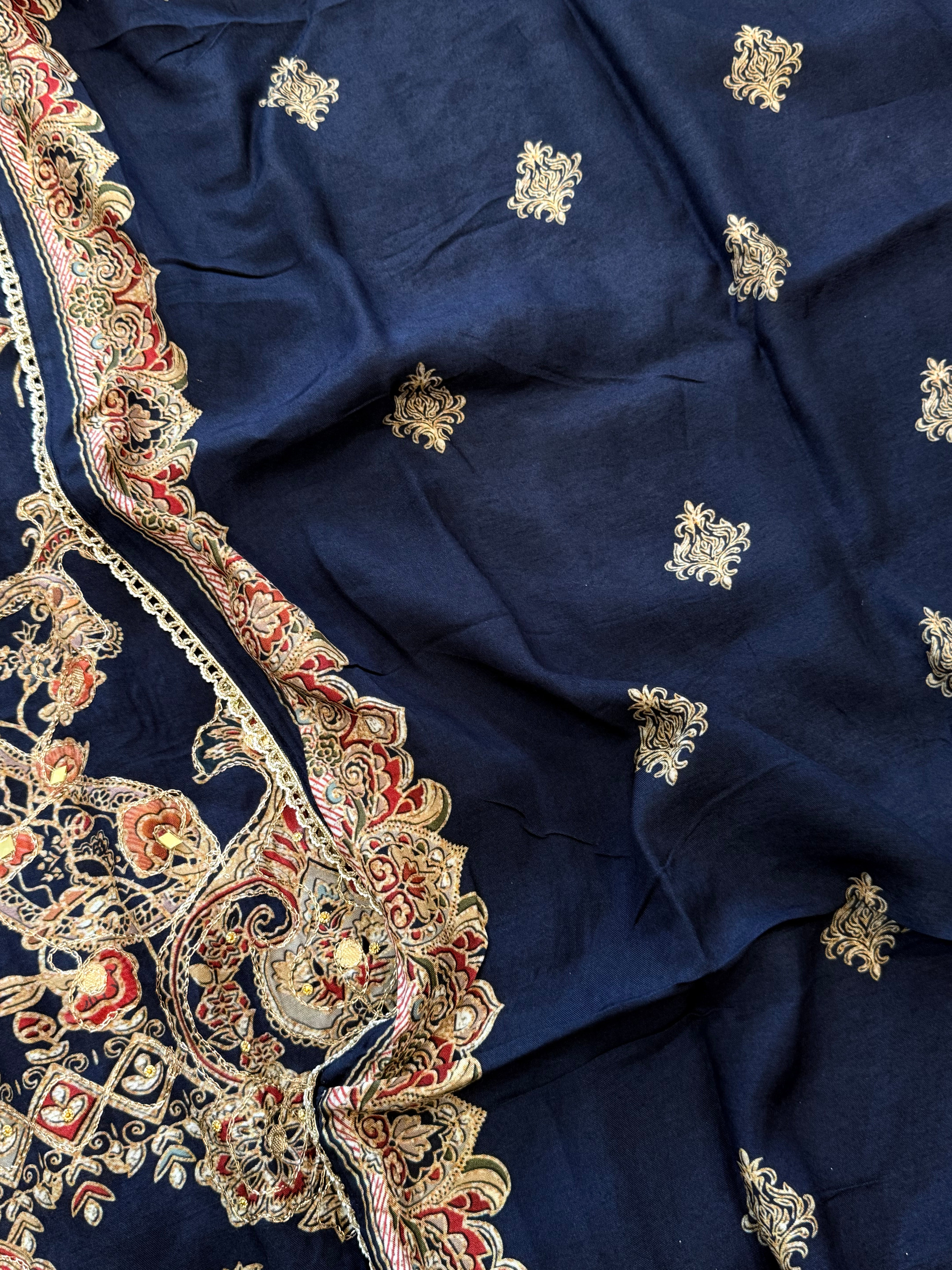RAHI MUSLIN READYMADE SUIT 6