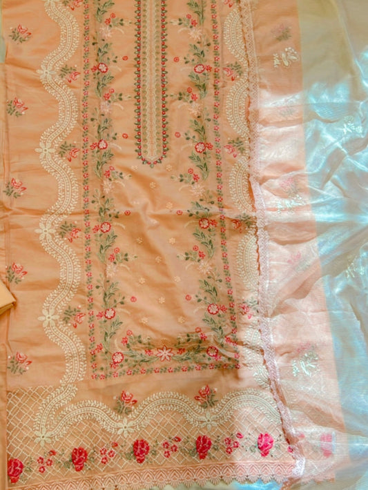 PURE COTTON EMBROIDERY SUIT 2013