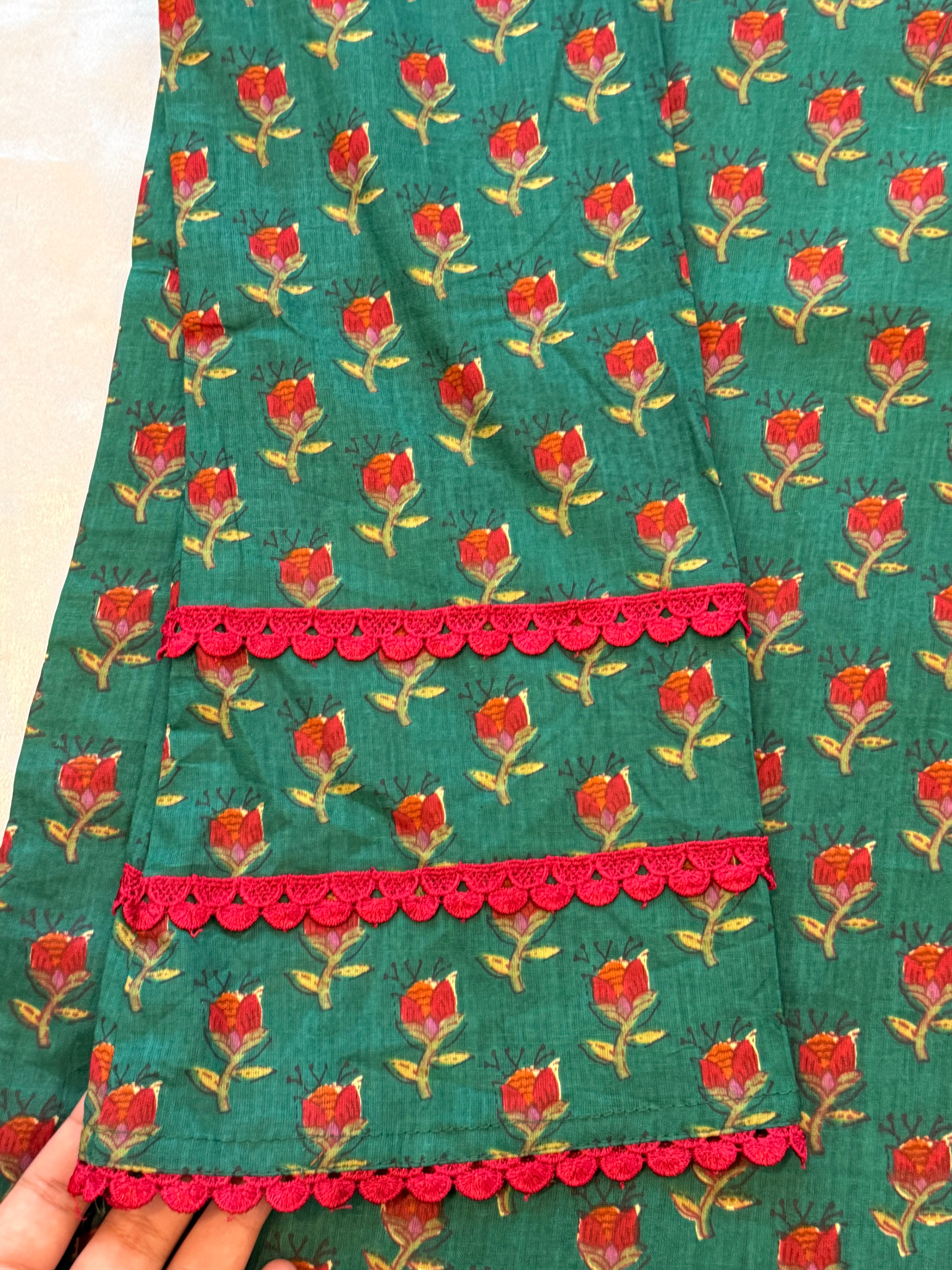 JAIPURI COTTON FARSHI SHALWAR SUIT