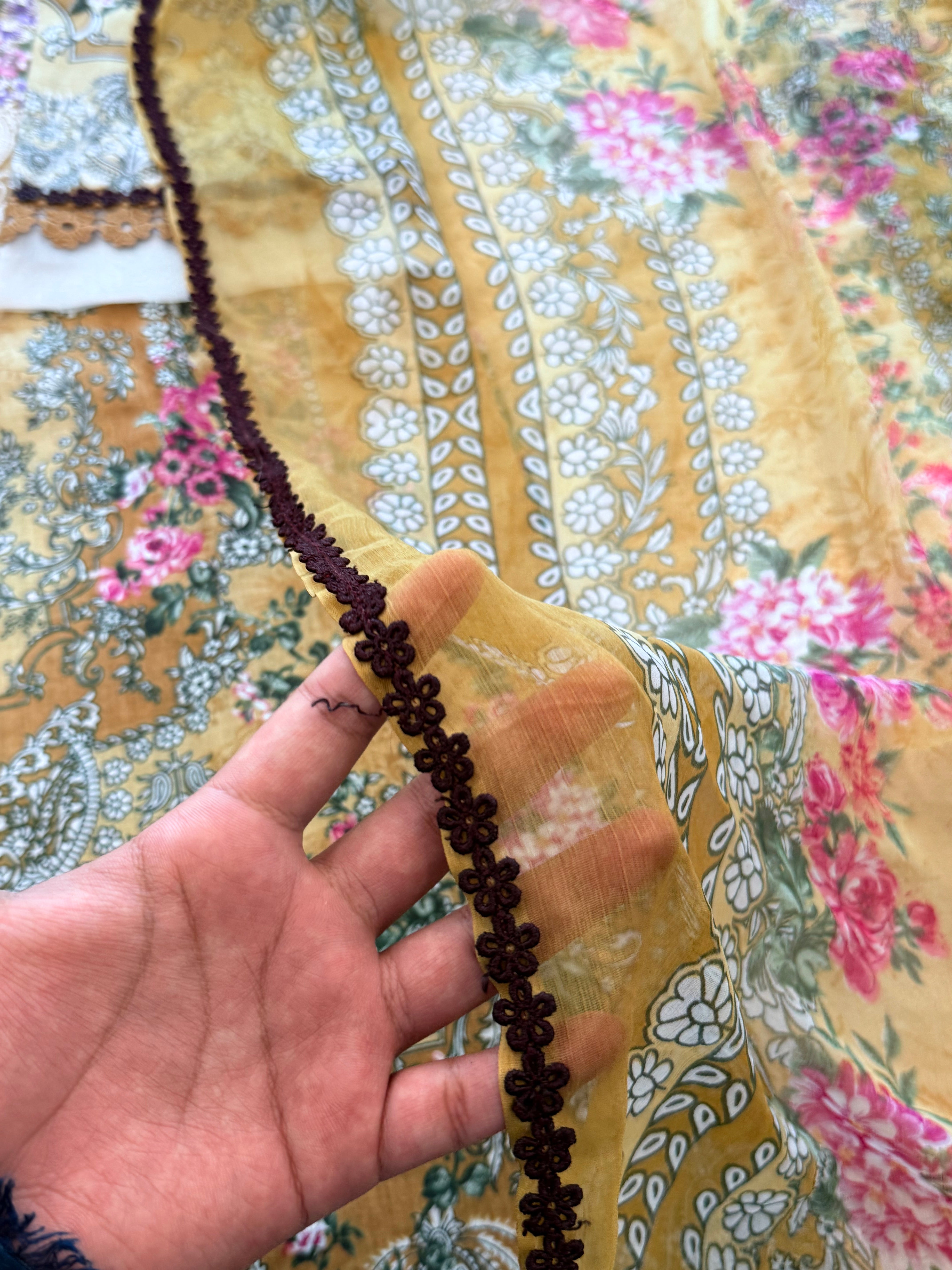 MUSTERED PATCH READYMADE SUIT