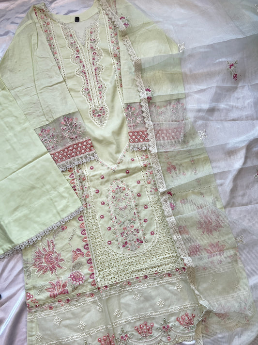 RAHI PURE COTTON EMBROIDERY SUIT 16
