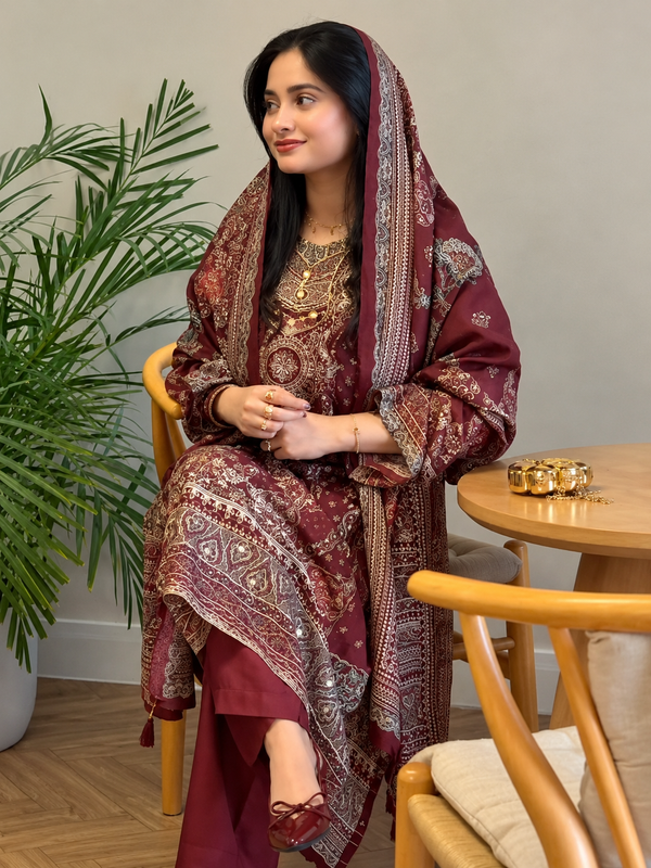 HARSHA MUSLIN READYMADE SUIT 10
