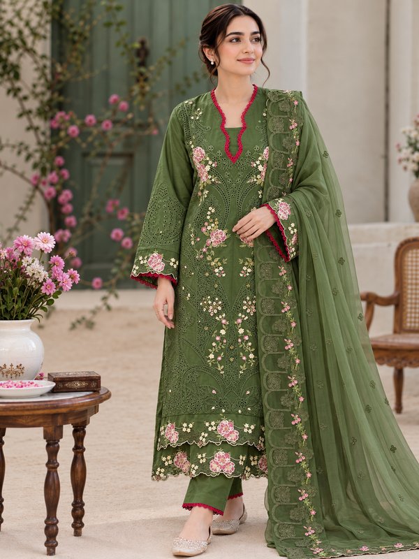 YUMNA BLUE READYMADE SUIT