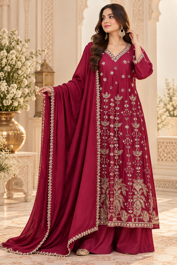 PARO HANDWORK FROCK 106 R