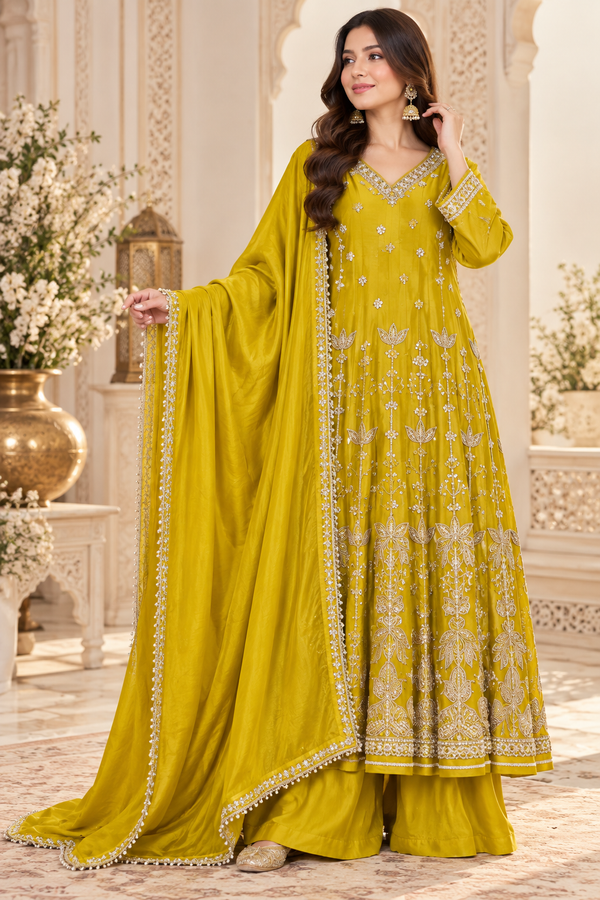PARO HANDWORK FROCK 107 R