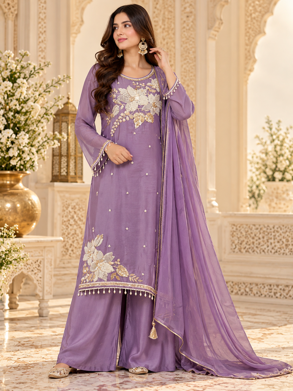 PARO SHIFFON READYMADE SUIT