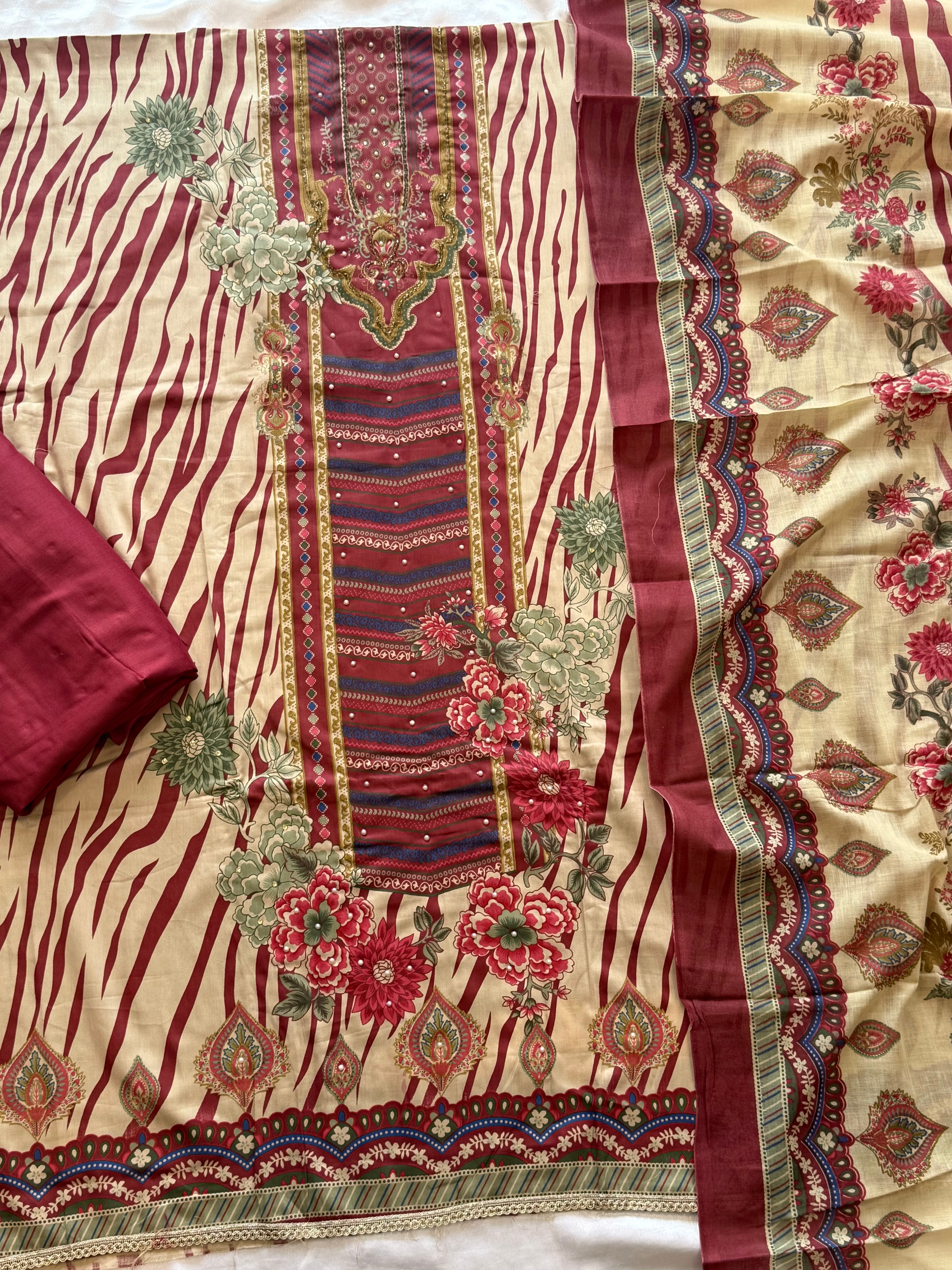 ROZANA PURE COTTON SUIT 51