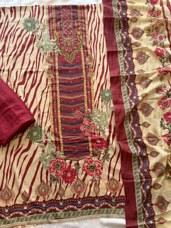 ROZANA PURE COTTON SUIT 51