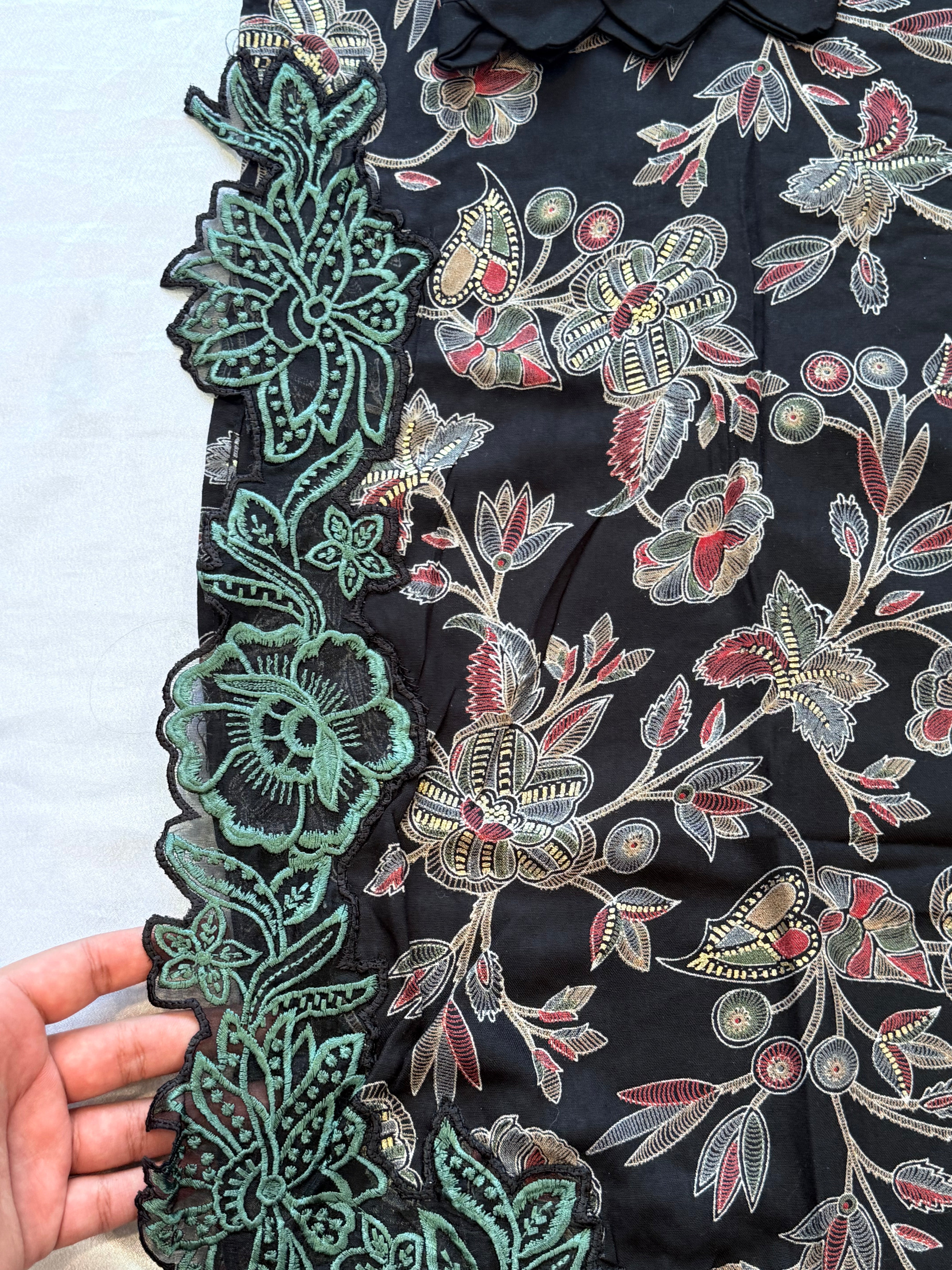 LAWN CUTWORK READYMADE SUIT 5001