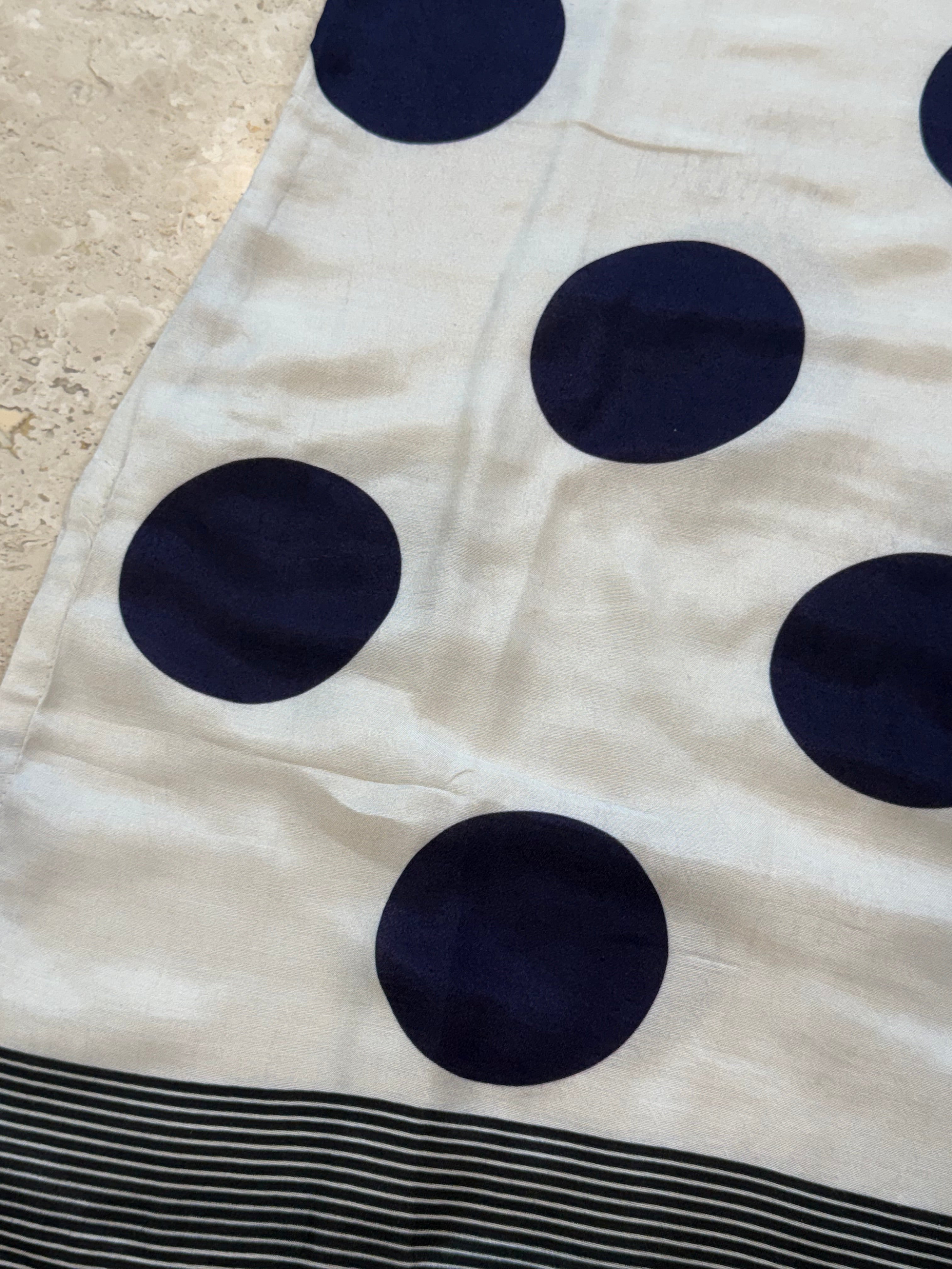POLKA MUSLIN FARSHI SHALWAR SUIT Q
