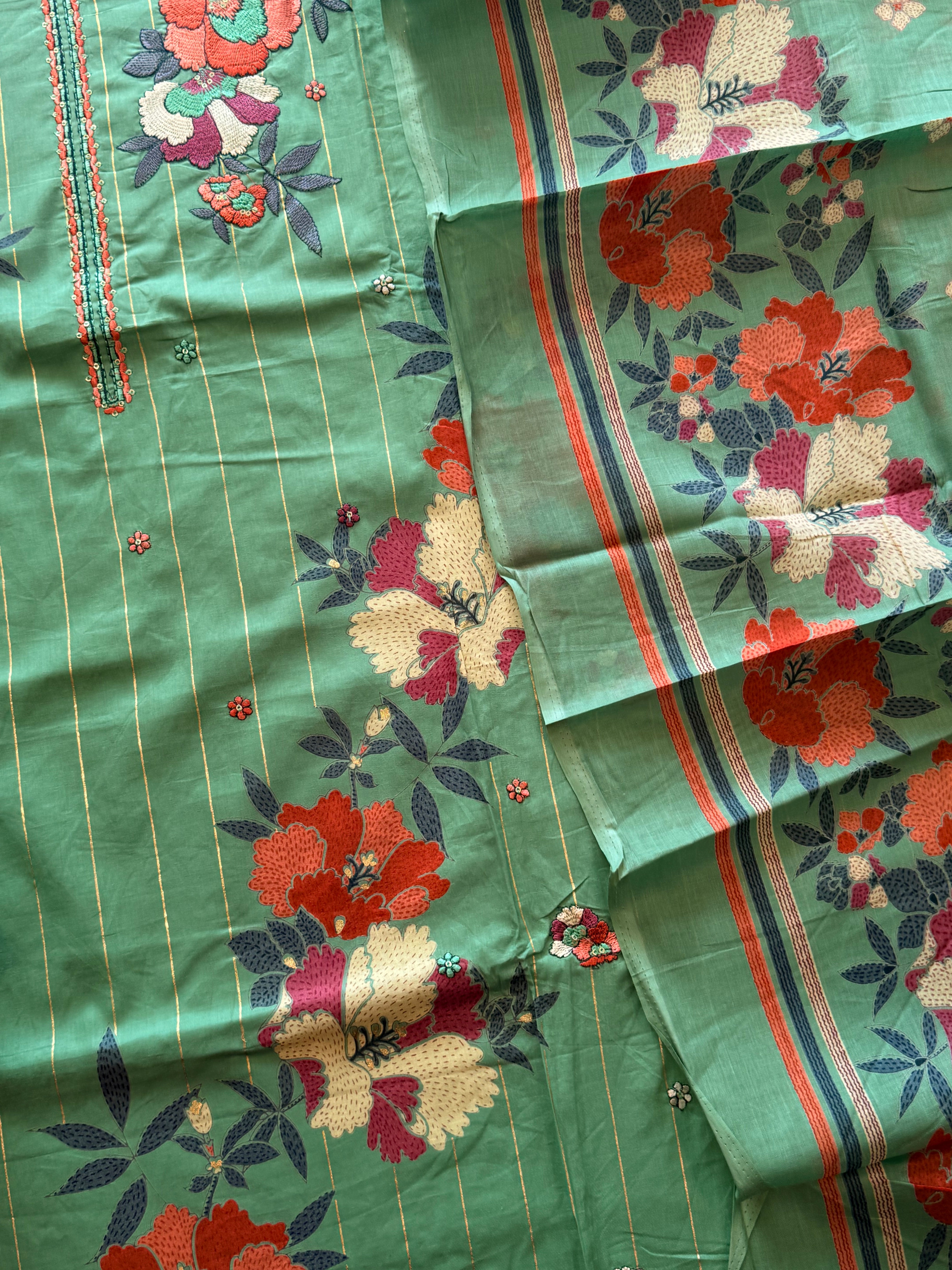 MUMTAZ LAWN EMBROIDERY SUIT 1