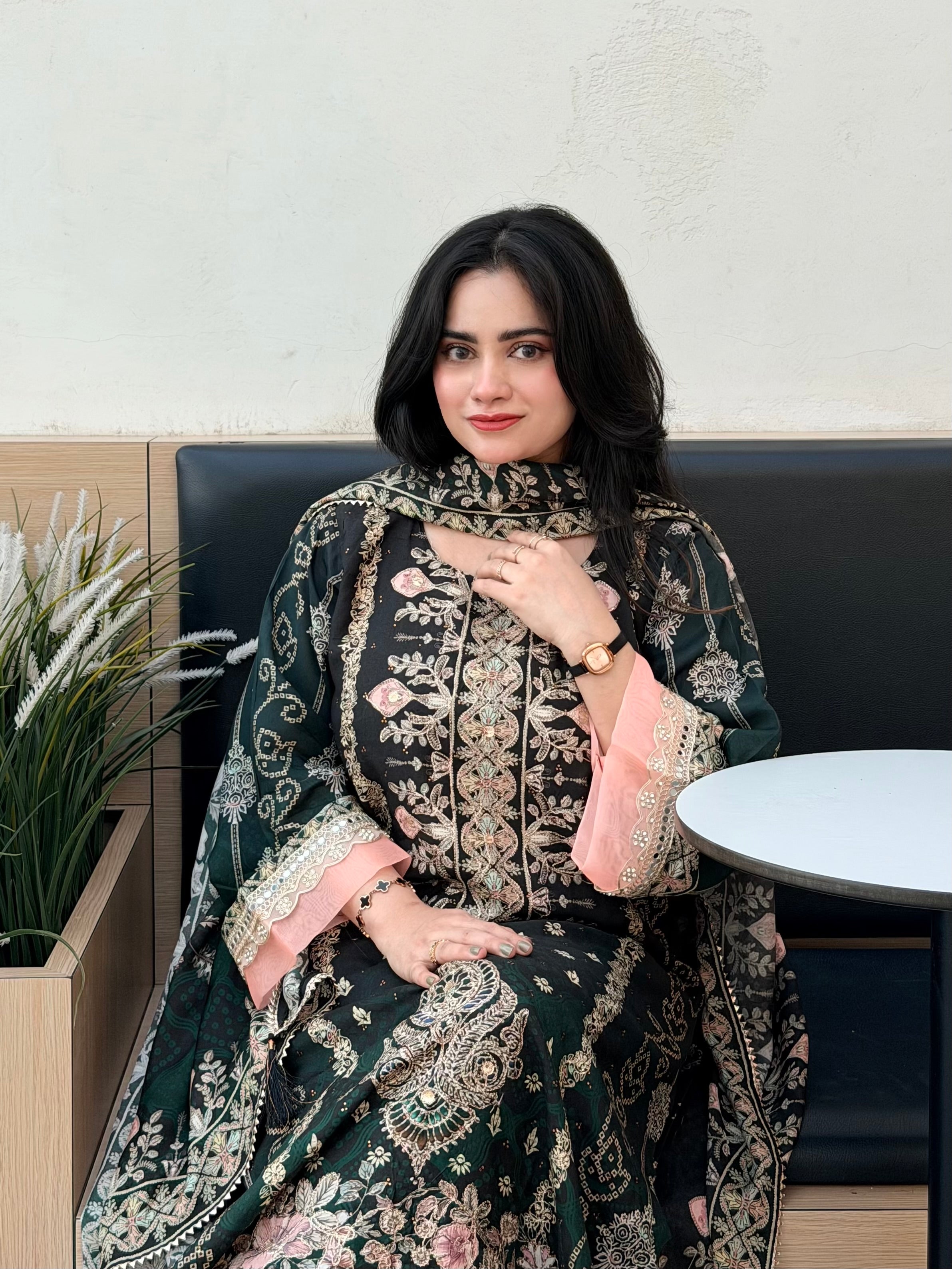 HARSHA MUSLIN READYMADE SUIT 5