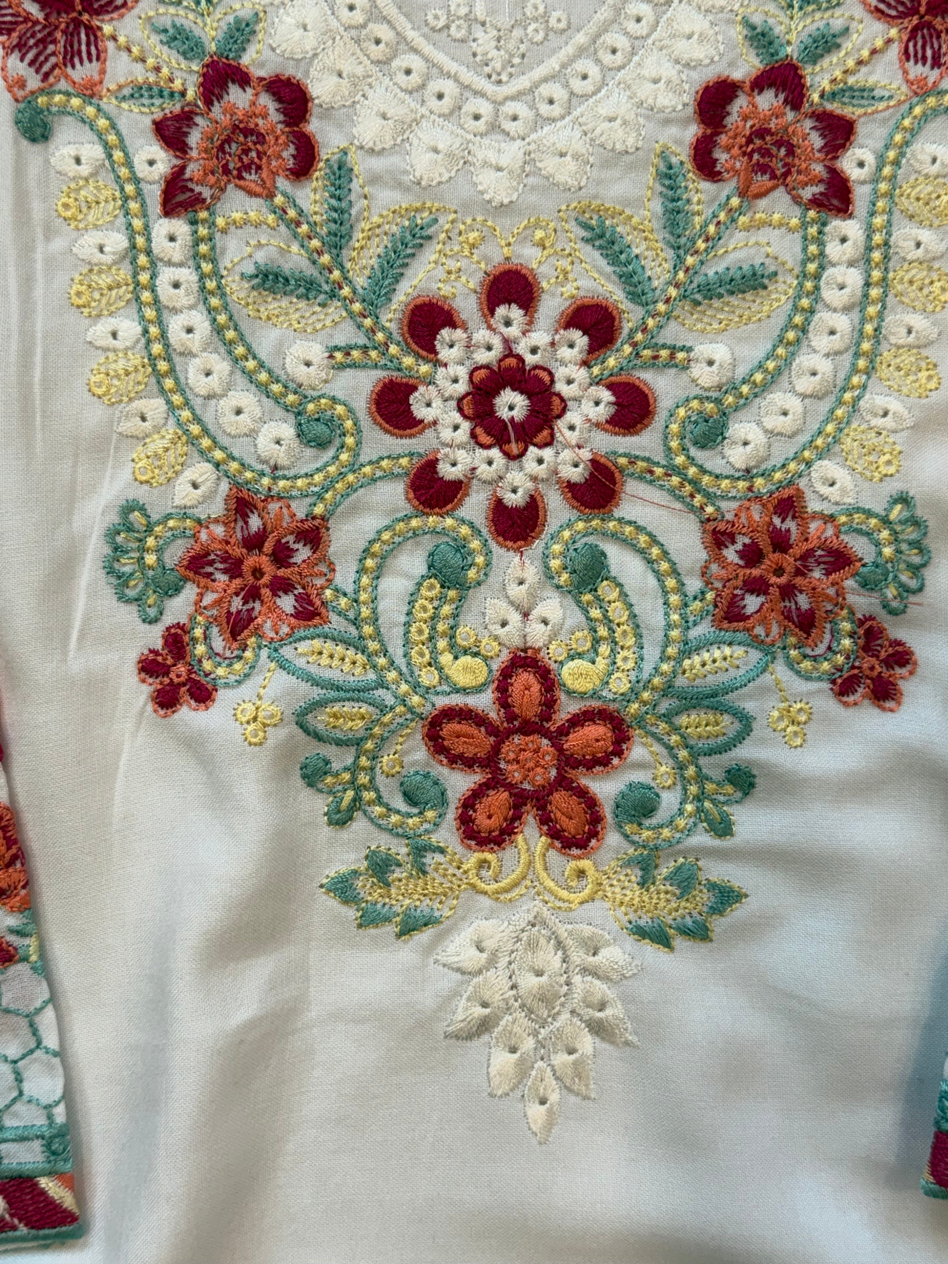IMROZA RAYON EMBROIDERY SUIT 4