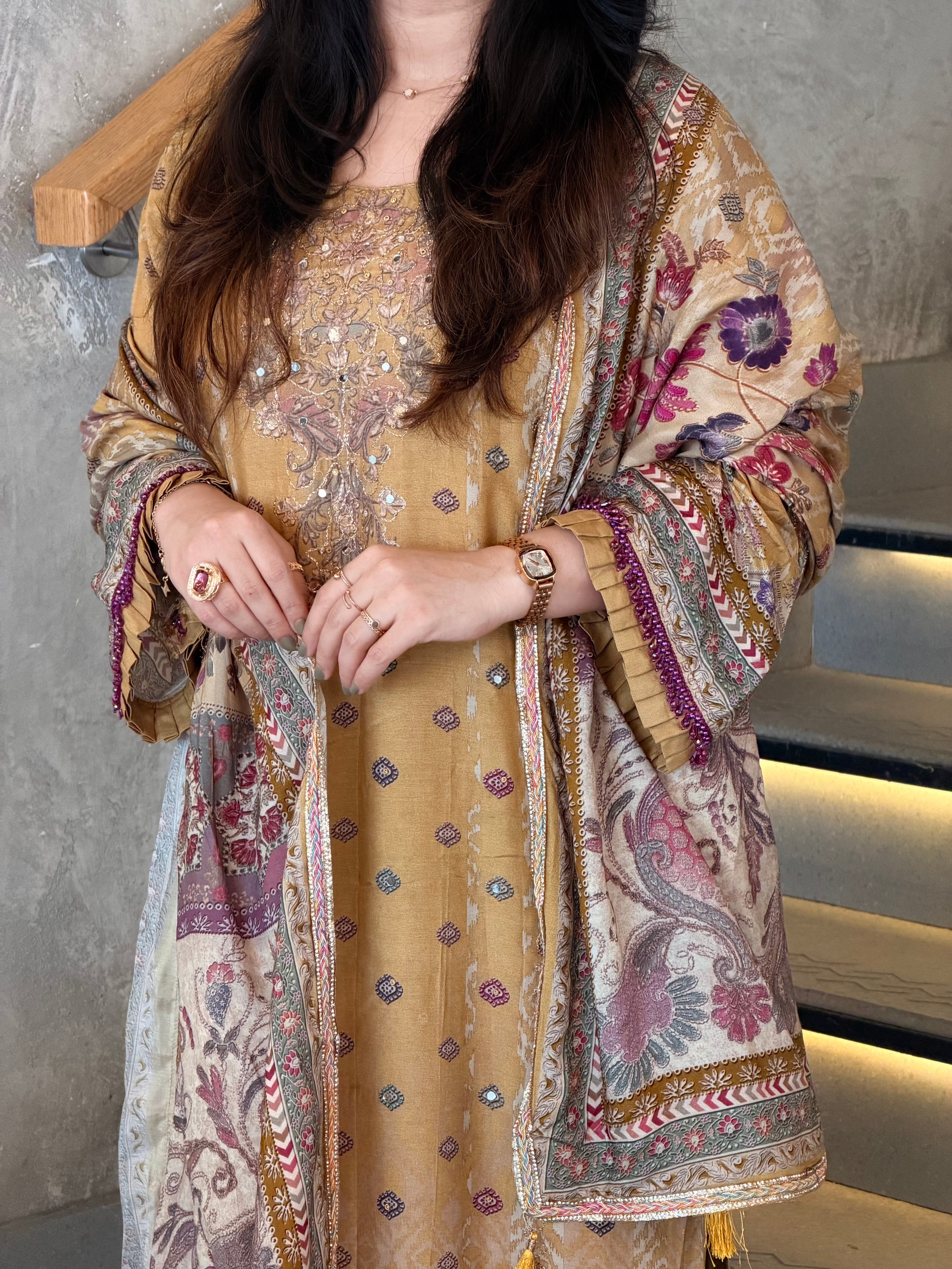 HARSHA MUSLIN READYMADE SUIT 2