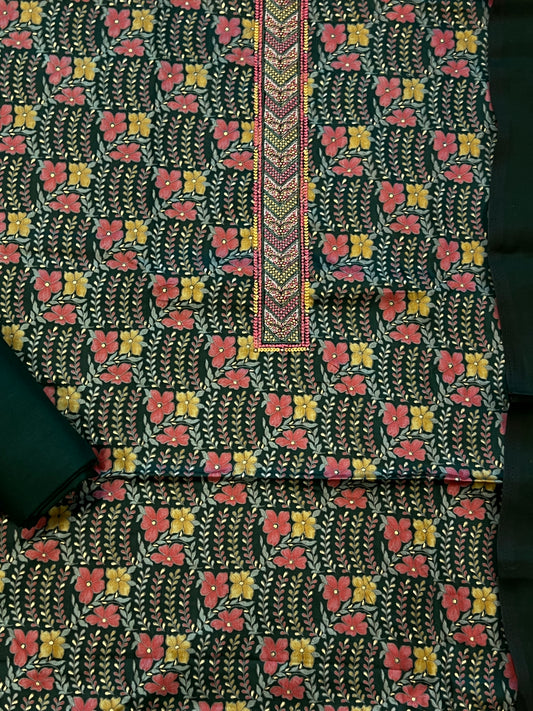 KALKI MUSLIN EMBROIDERY SUIT