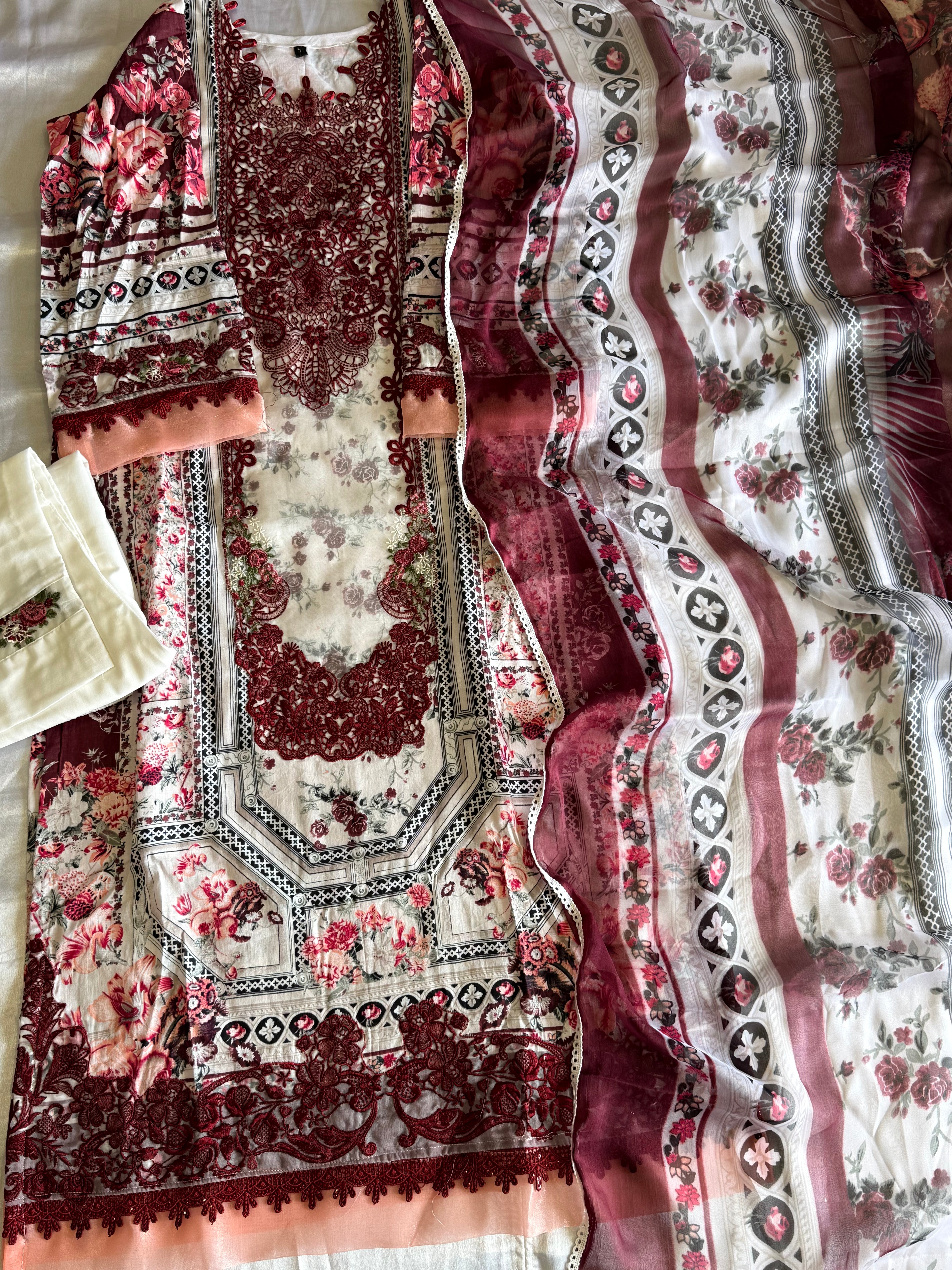 ELAF COTTON PATCH READYMADE SUIT