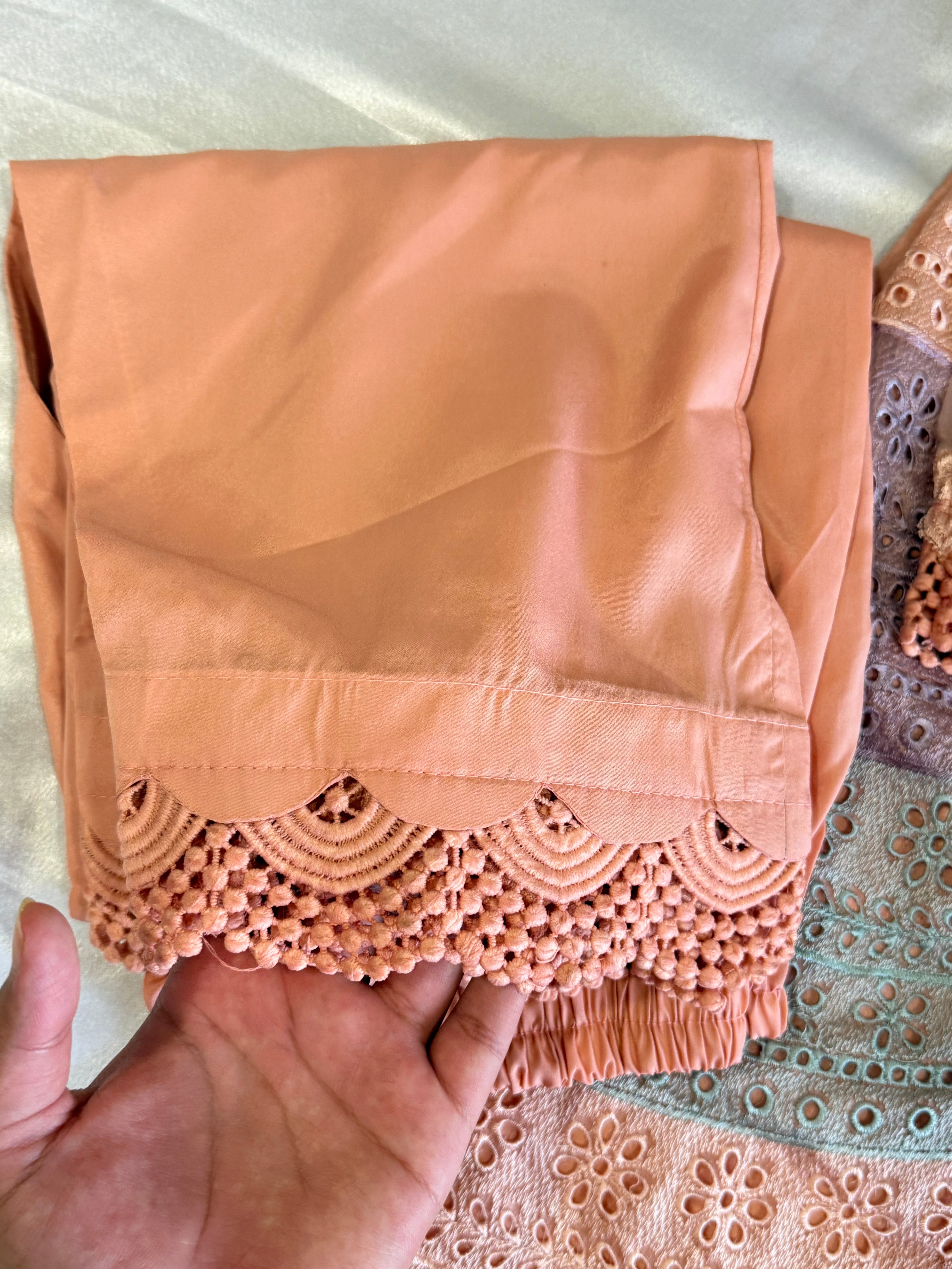 MARIA B CHIFFON READYMADE SUIT Q