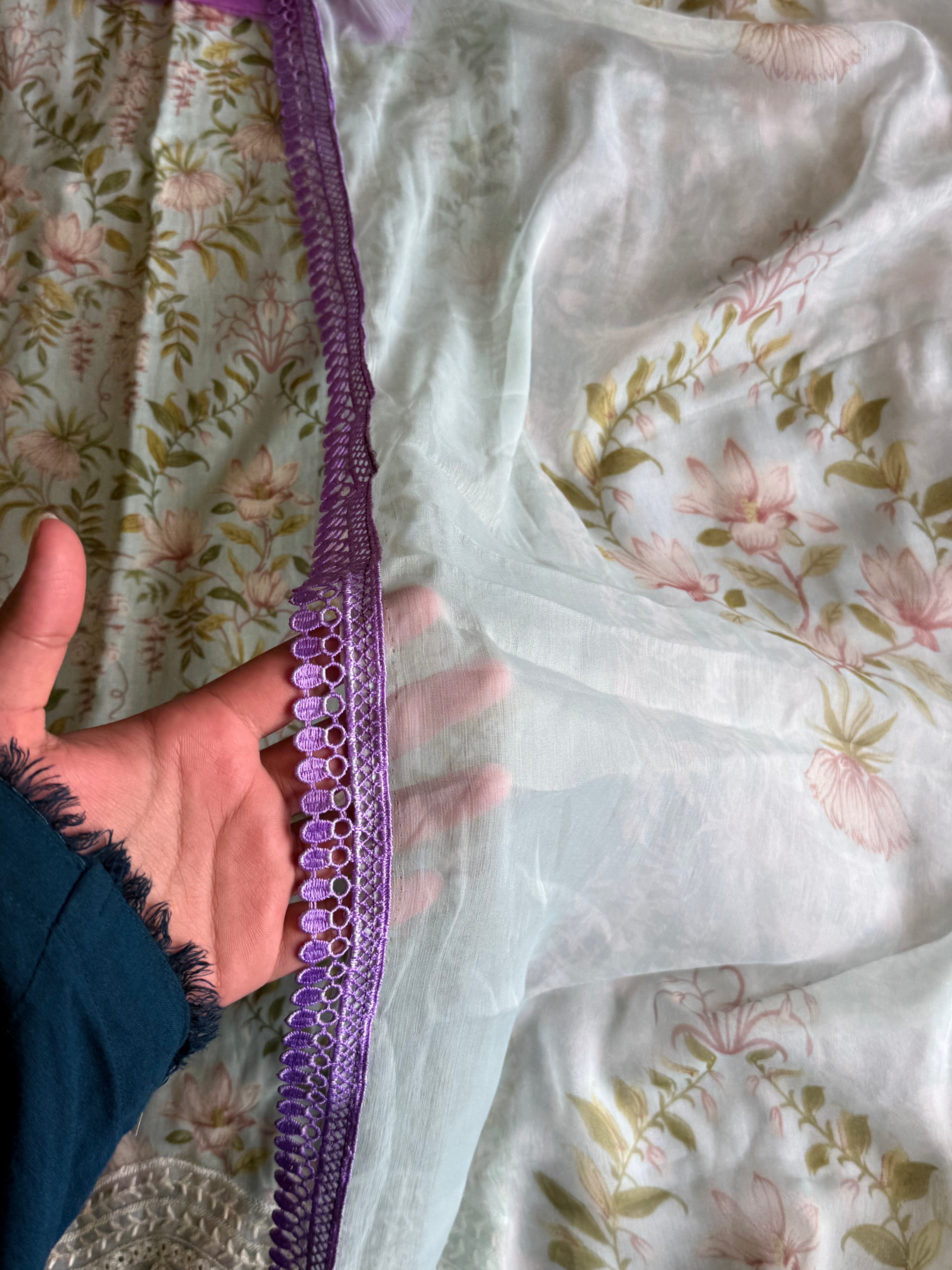 MARIA B COTTON PATCH READYMADE SUIT 4