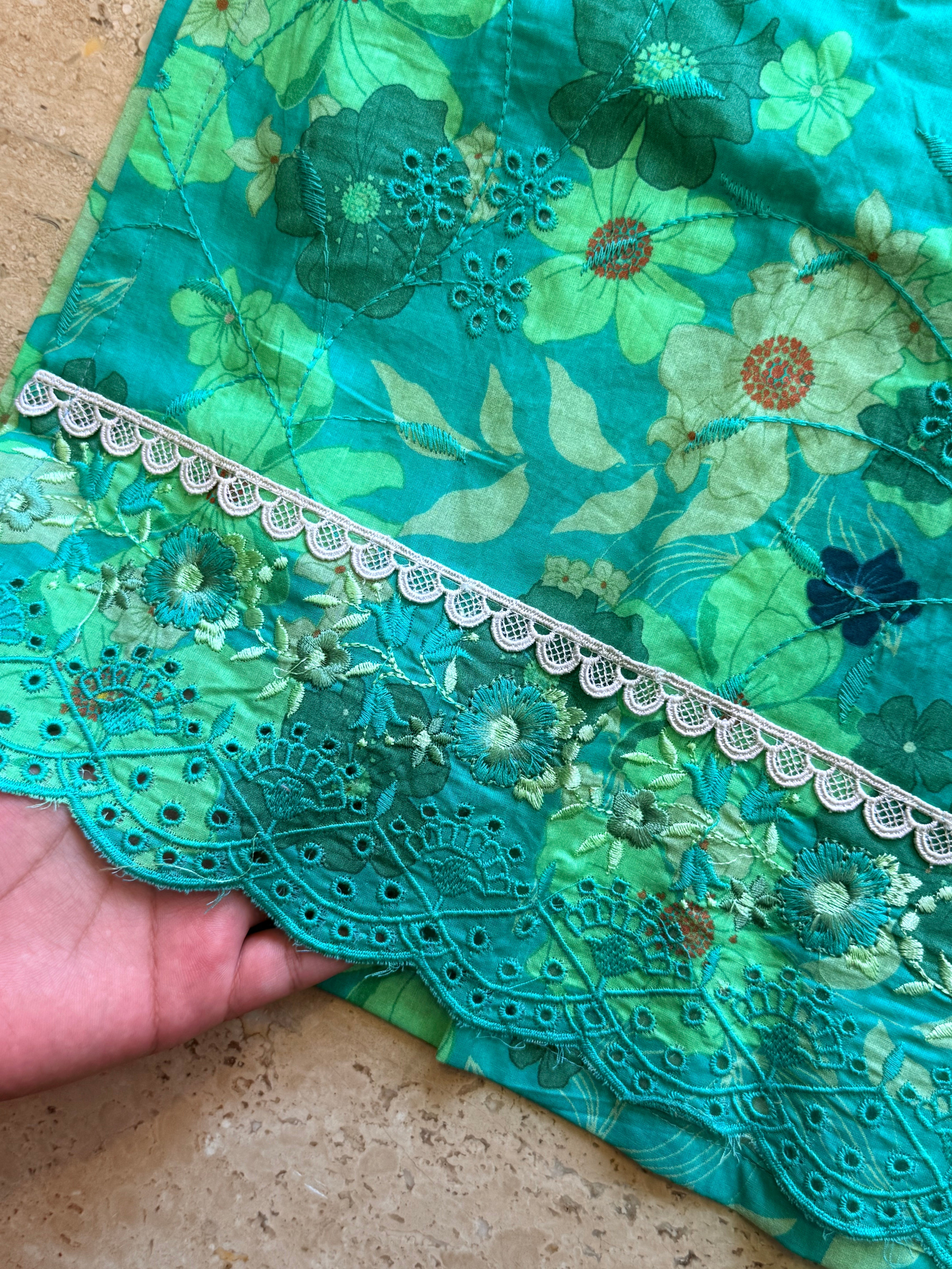 IZNIK COTTON READYMADE SUIT 3